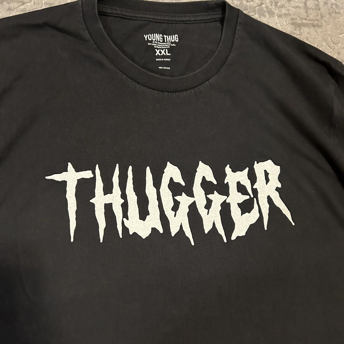 Rap Tees × Young Thug Young Thug tee Thugger black Size US XXL / EU 58 / 5 - 3 Thumbnail