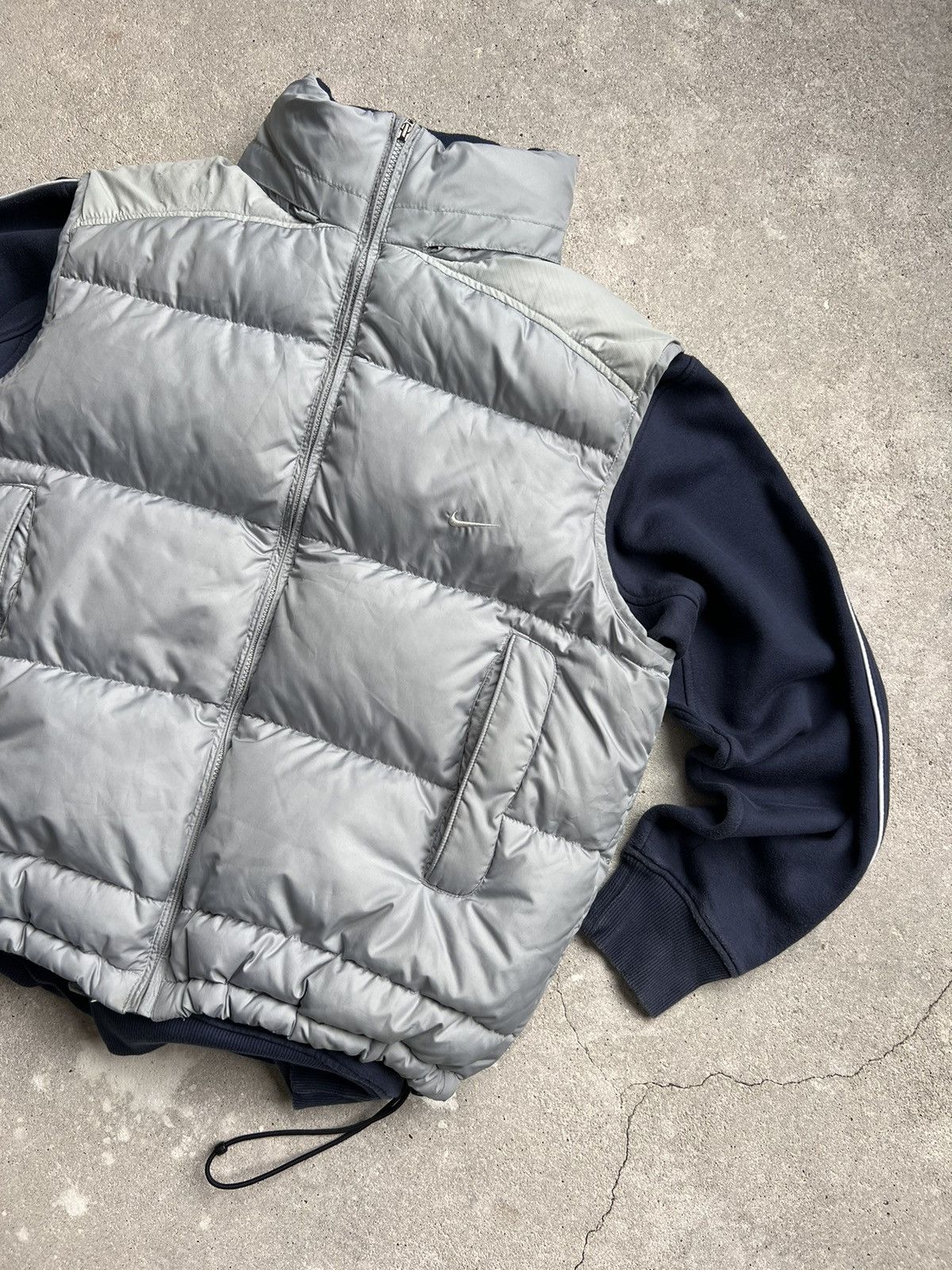 Nike × Vintage Vintage Nike Puffer Vest 90s Size US L / EU 52-54 / 3 - 8 Thumbnail