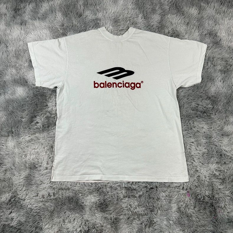 Balenciaga Balenciaga Embroidery Double-Sided Short Sleeve Shirt- DMC Size US M / EU 48-50 / 2 - 1 Thumbnail
