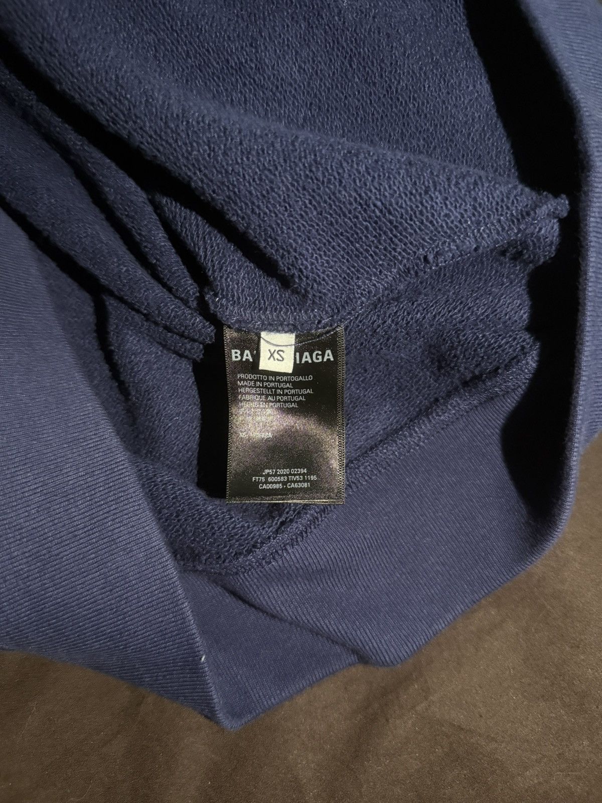 Balenciaga Balenciaga Blue Political Campaign Hoodie Size US XS / EU 42 / 0 - 3 Thumbnail
