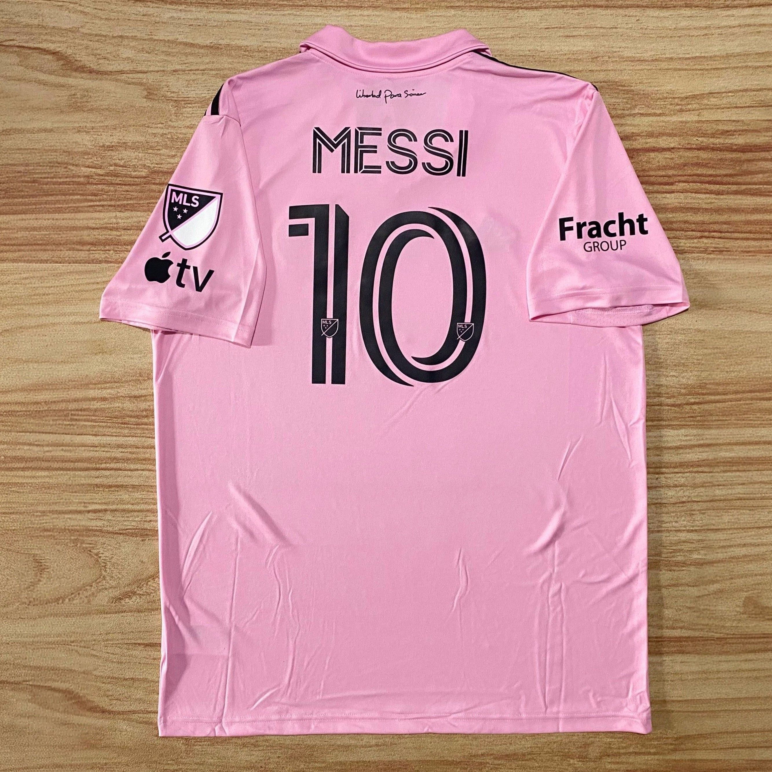 Adidas Inter Miami Lionel Messi Goat 2023-2024 Home Jersey Size US L / EU 52-54 / 3 - 2 Thumbnail