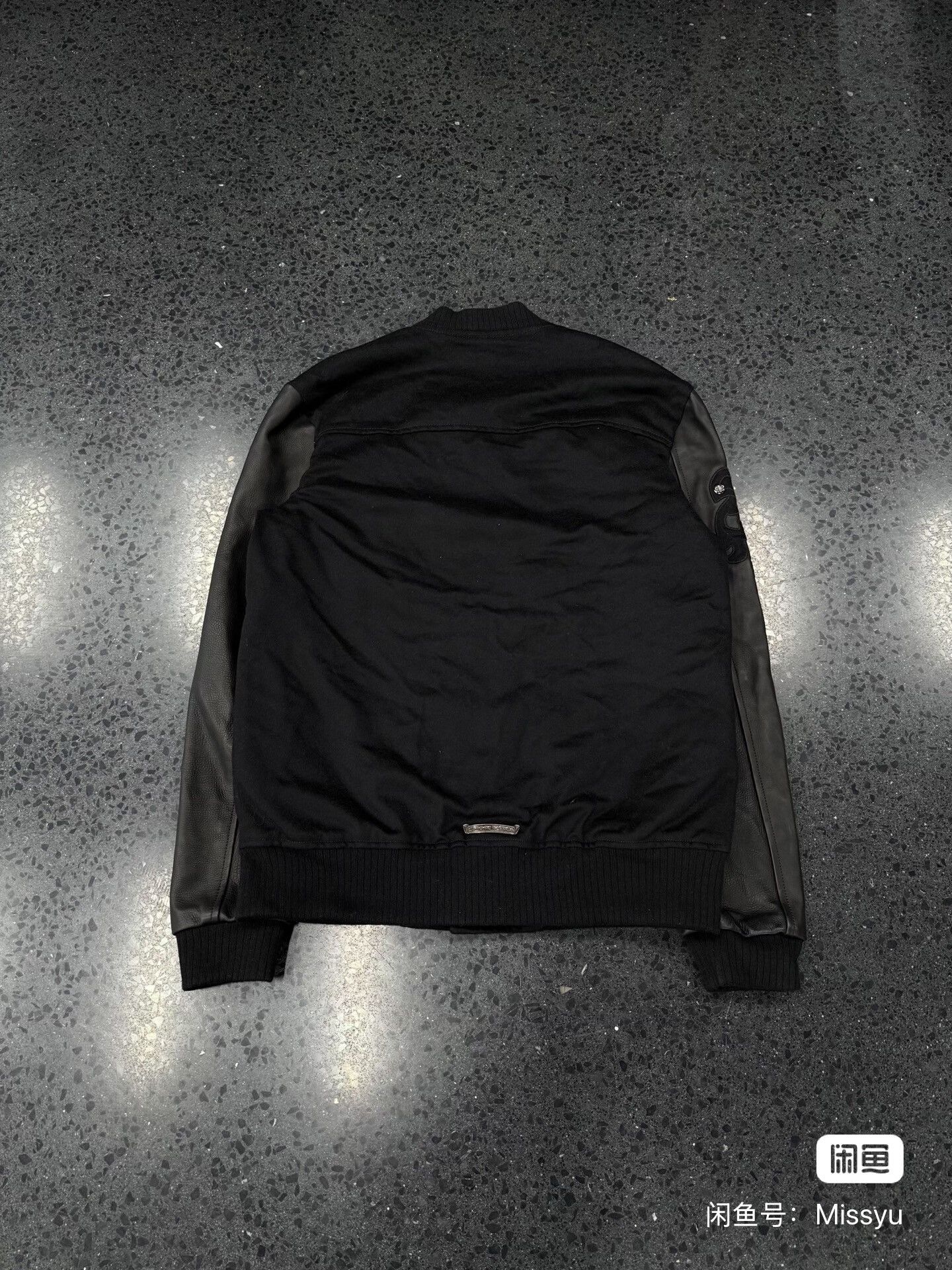 Chrome Hearts chrome hearts cross patch leather baseball jacket. Size US M / EU 48-50 / 2 - 2 Thumbnail