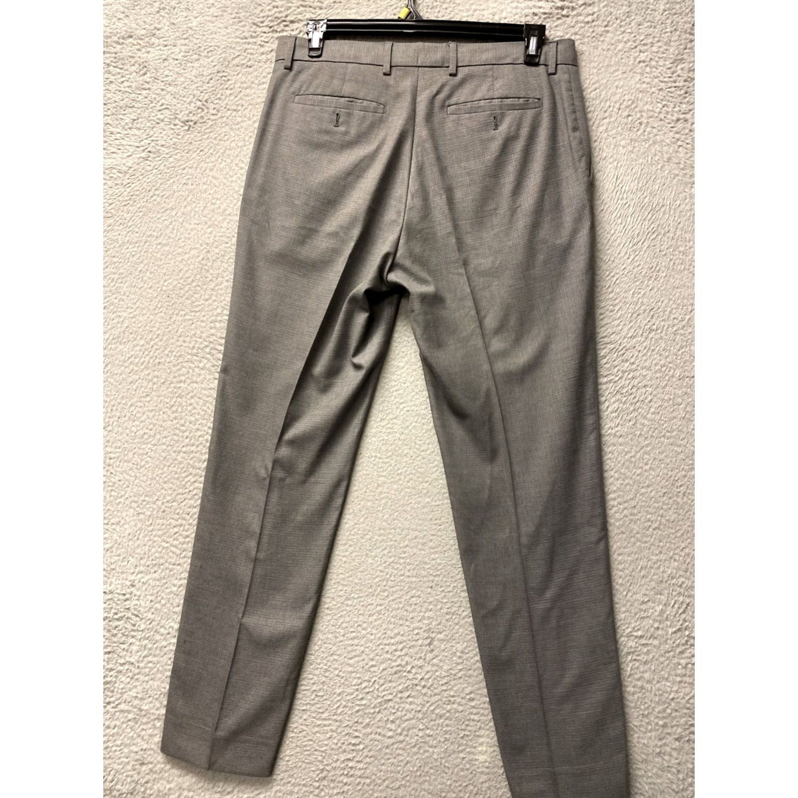 Banana Republic Banana Republic Dress Pants Mens 34x32 Gray Office Career Dress Pants Polyester Viscose Mens, 34, Gray, Dress Pants, Office, Career, Mens Size US 34 / EU 50 - 6 Thumbnail
