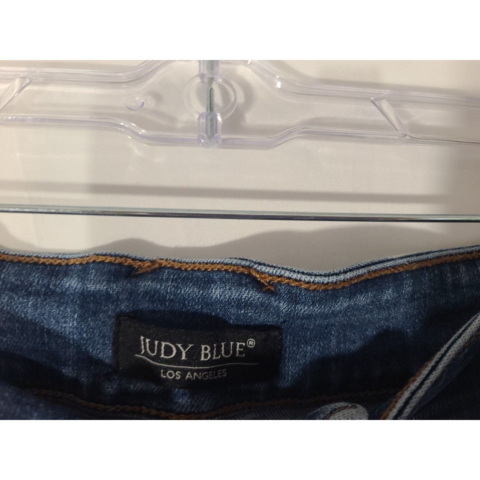 Judy Blue Judy Blue Double Button High Rise Wide Leg Jeans 16W X 30 Size 34" / US 12 / IT 48 - 6 Thumbnail