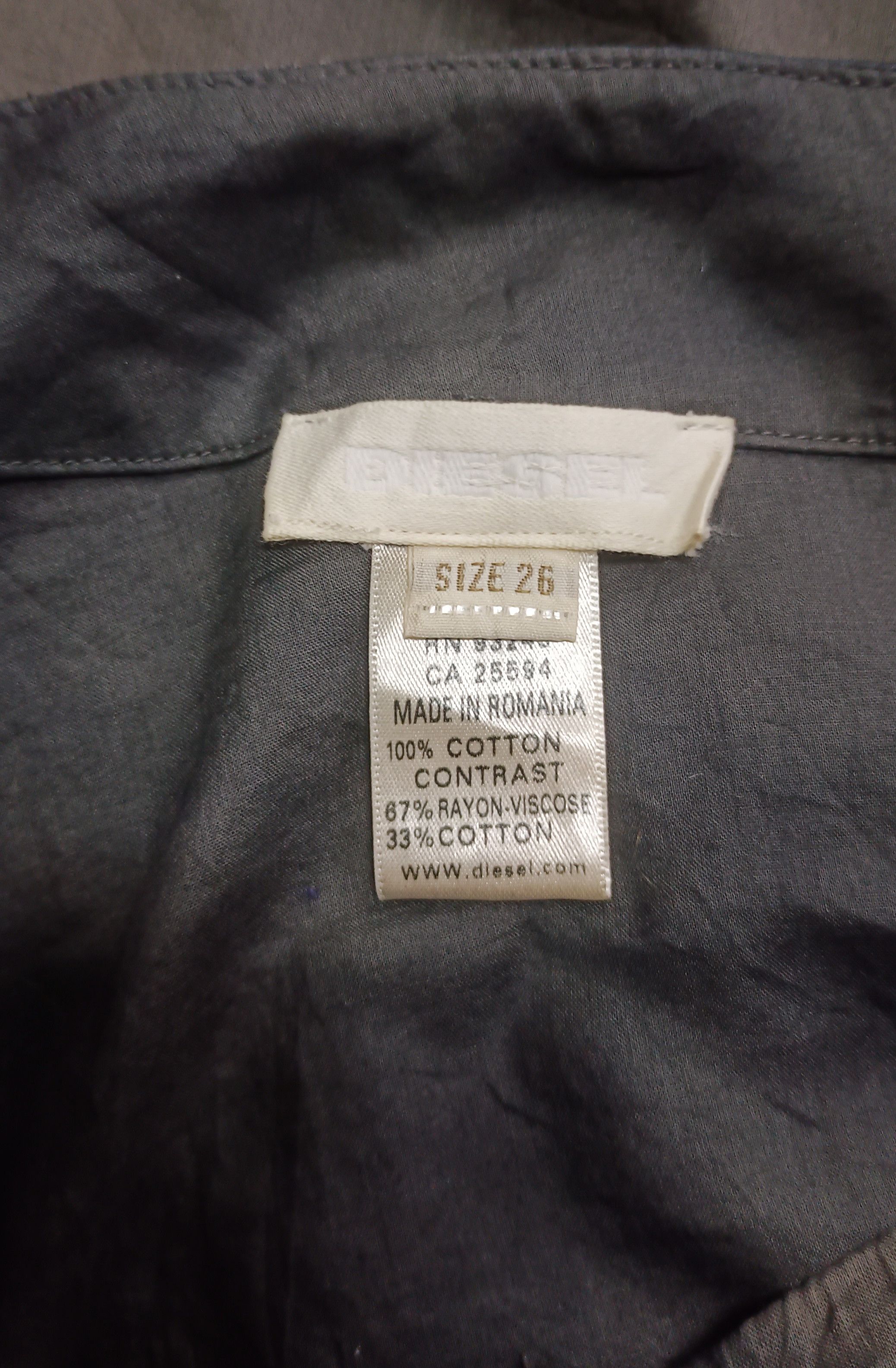 Diesel Vintage Diesel Romania Mini Skirt Size 29" - 10 Thumbnail