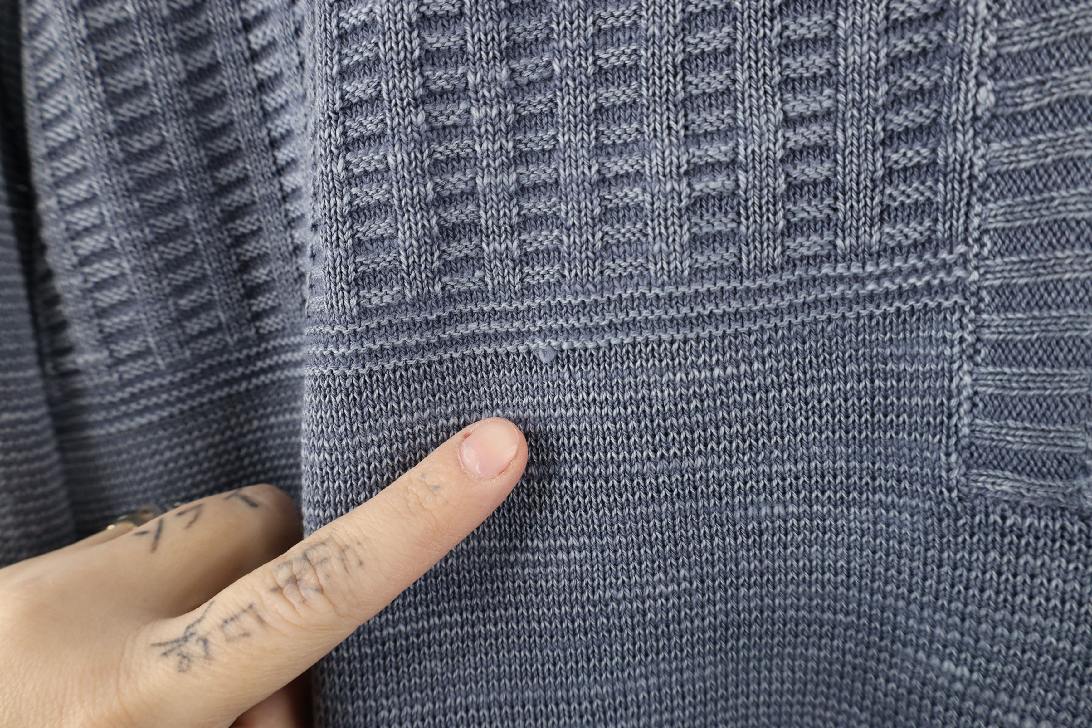 Tommy Bahama × Vintage Tommy Bahama Cotton Ribbed Knit Half Zip Pullover Sweater Size US XXL / EU 58 / 5 - 4 Thumbnail