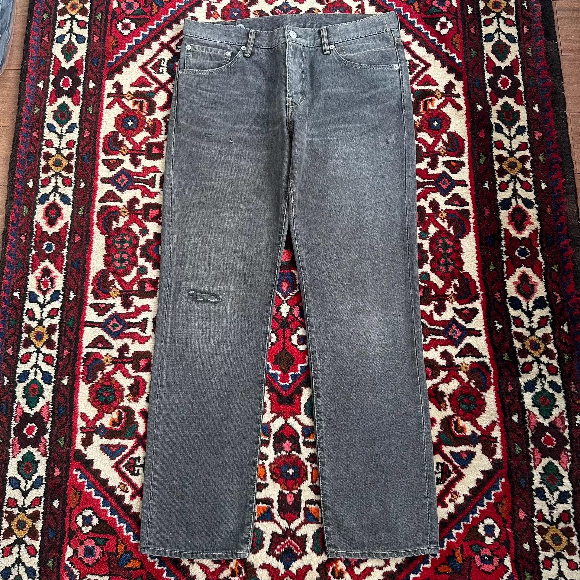 Visvim Visvim 17AW 04D10 Black Denim Jeans Size US 34 / EU 50 - 1 Thumbnail
