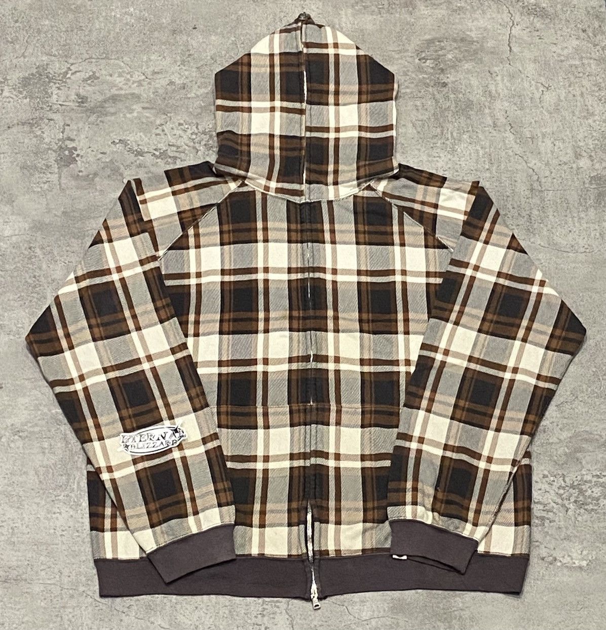 Bape Bape Brown Check Hoodie Size US L / EU 52-54 / 3 - 1 Thumbnail