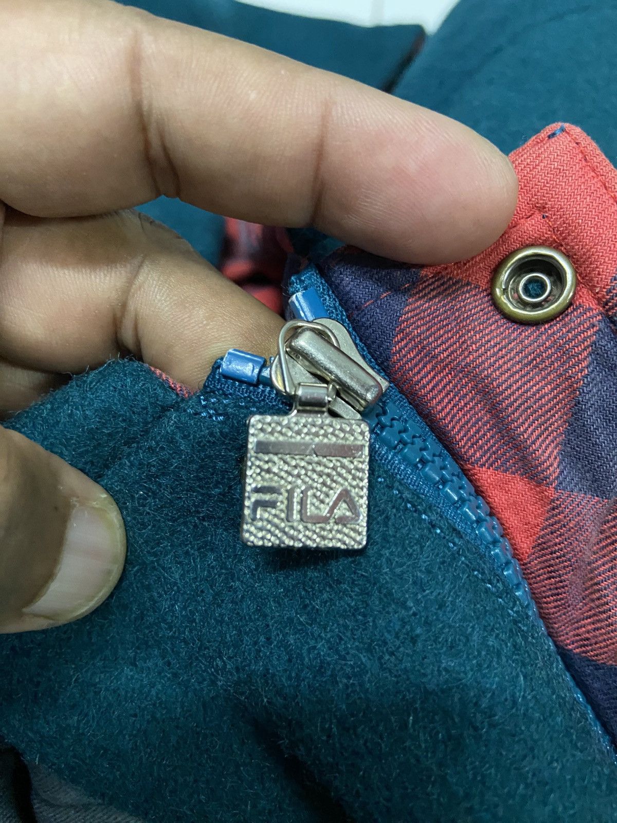 Fila VINTAGE 90’s FILA WOOL ZIPPER JACKET Size US M / EU 48-50 / 2 - 9 Thumbnail