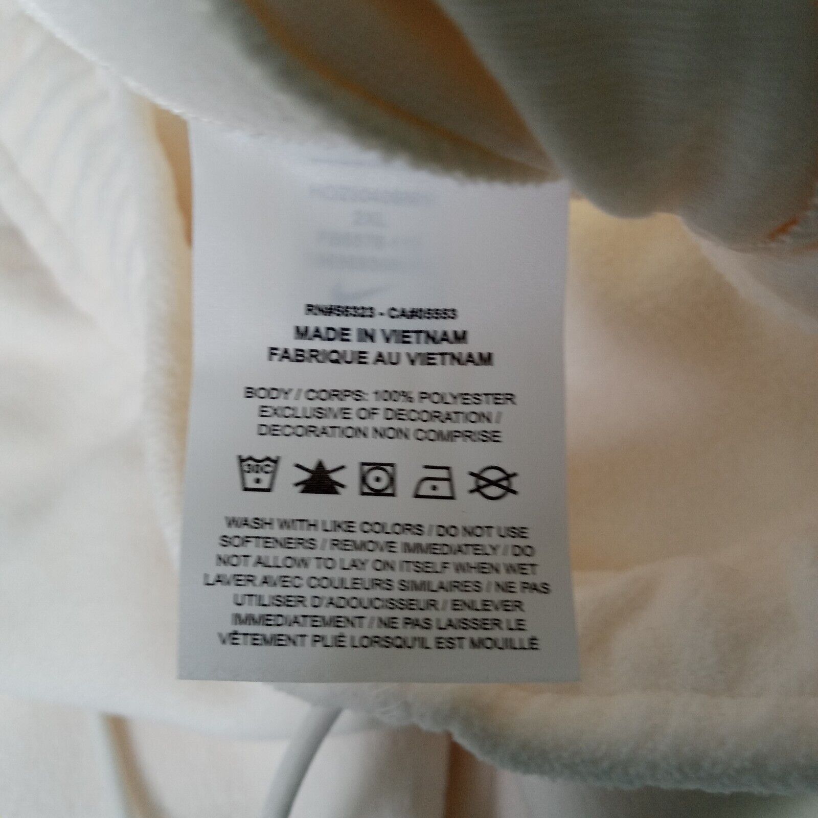 Nike Nike One Pants Women's 2XL Beige Therma Fit Joggers Fleece Size 42" / US 20 - 6 Thumbnail
