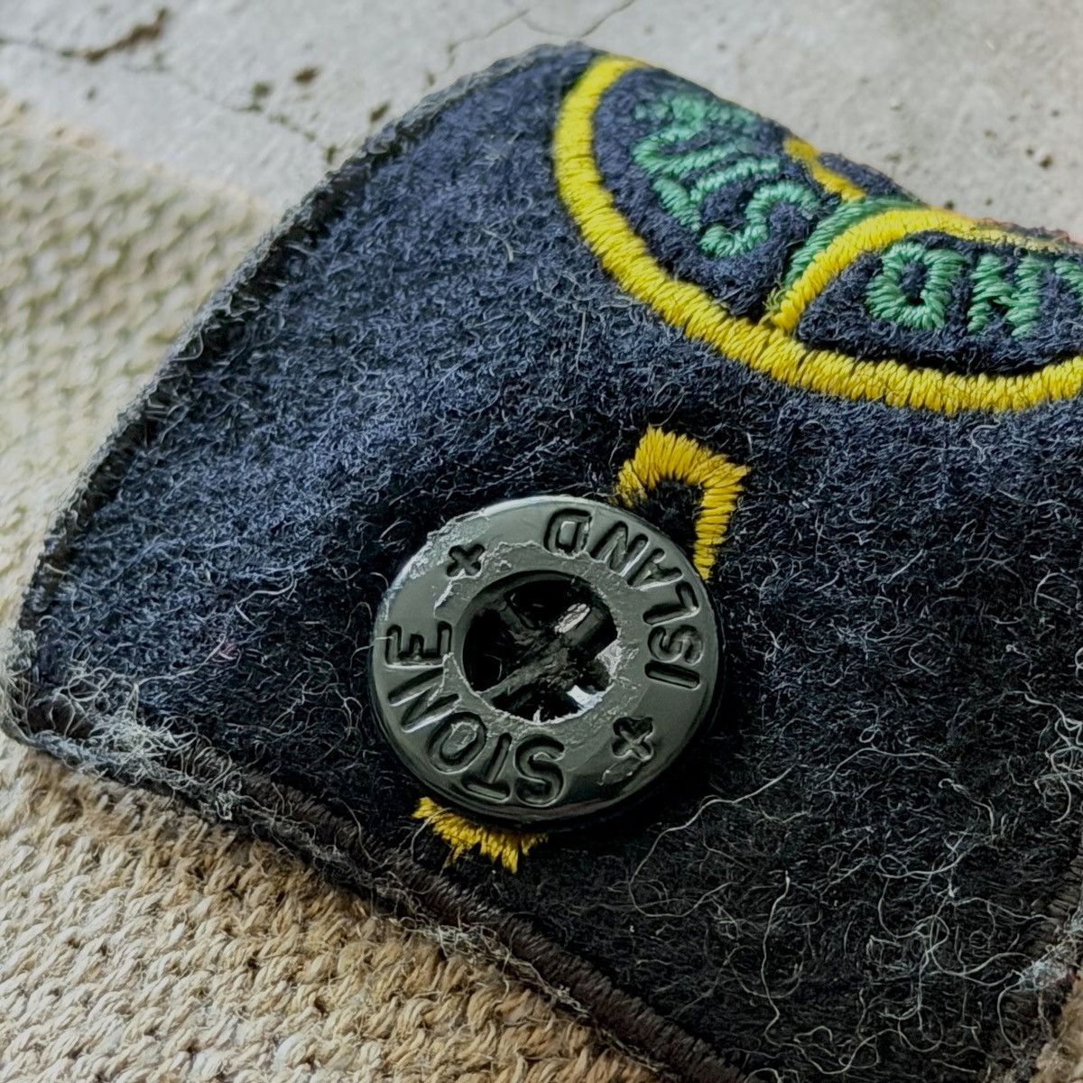 Stone Island Stone Island SS2012 Lino Flax half button cotton sweater Size US M / EU 48-50 / 2 - 7 Thumbnail