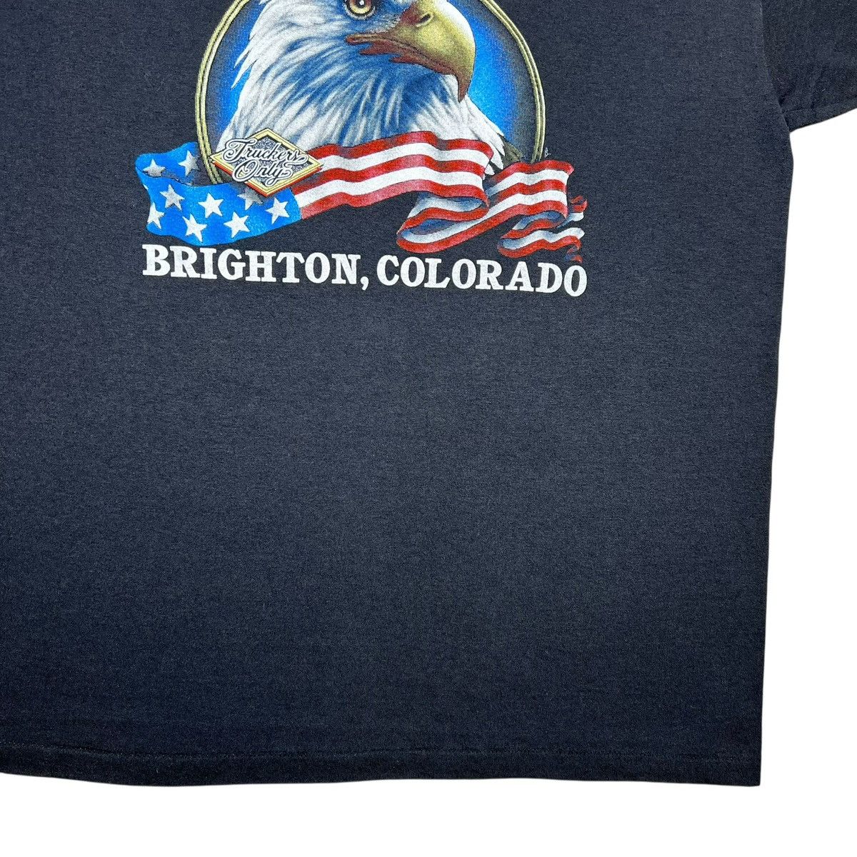 Other Vtg 1988 Truckers Only On The Road Again 3D Emblem T-Shirt Size US XL / EU 56 / 4 - 13 Thumbnail