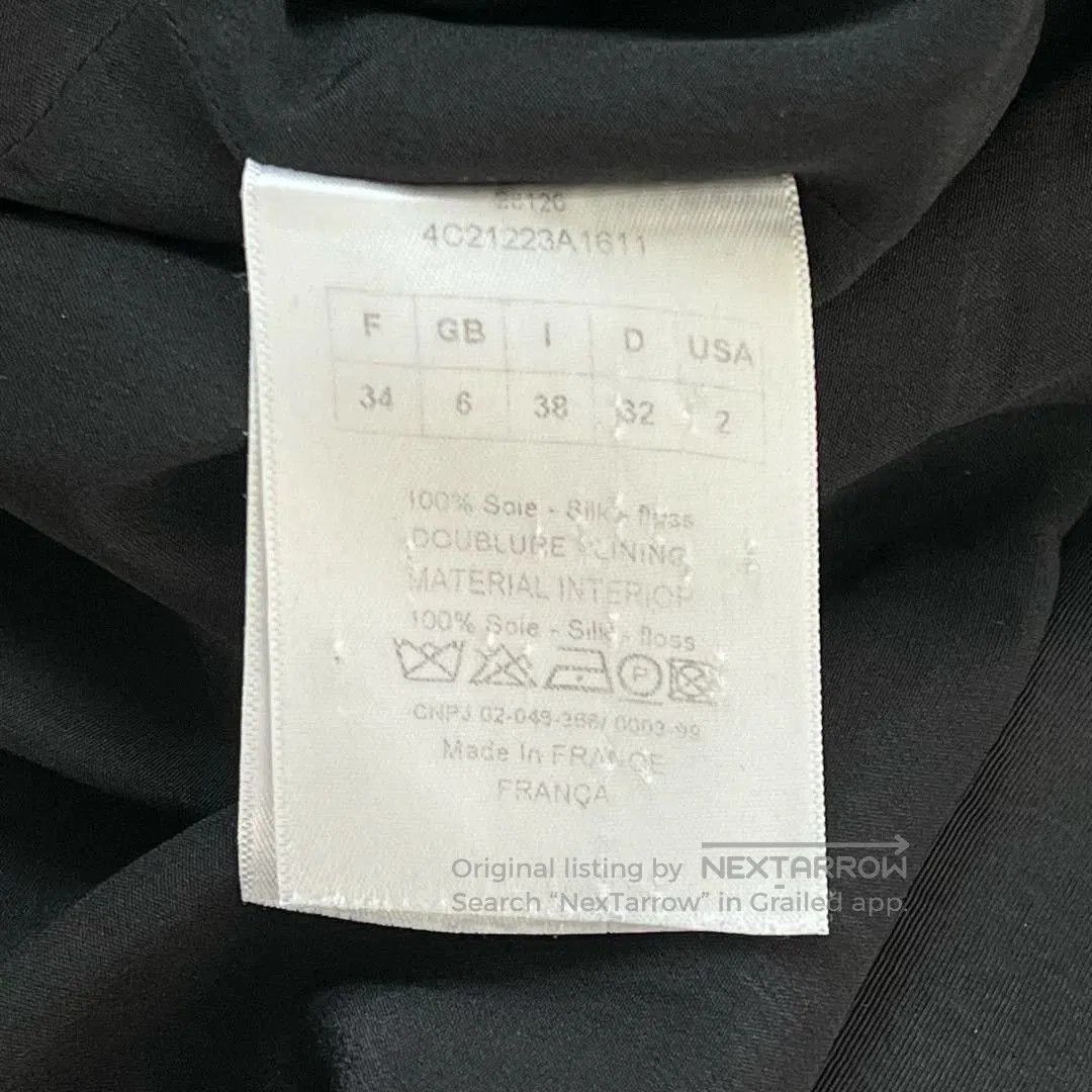 Dior dior short sleeve tailored jacket xxS. Size US XXS / EU 40 - 8 Thumbnail