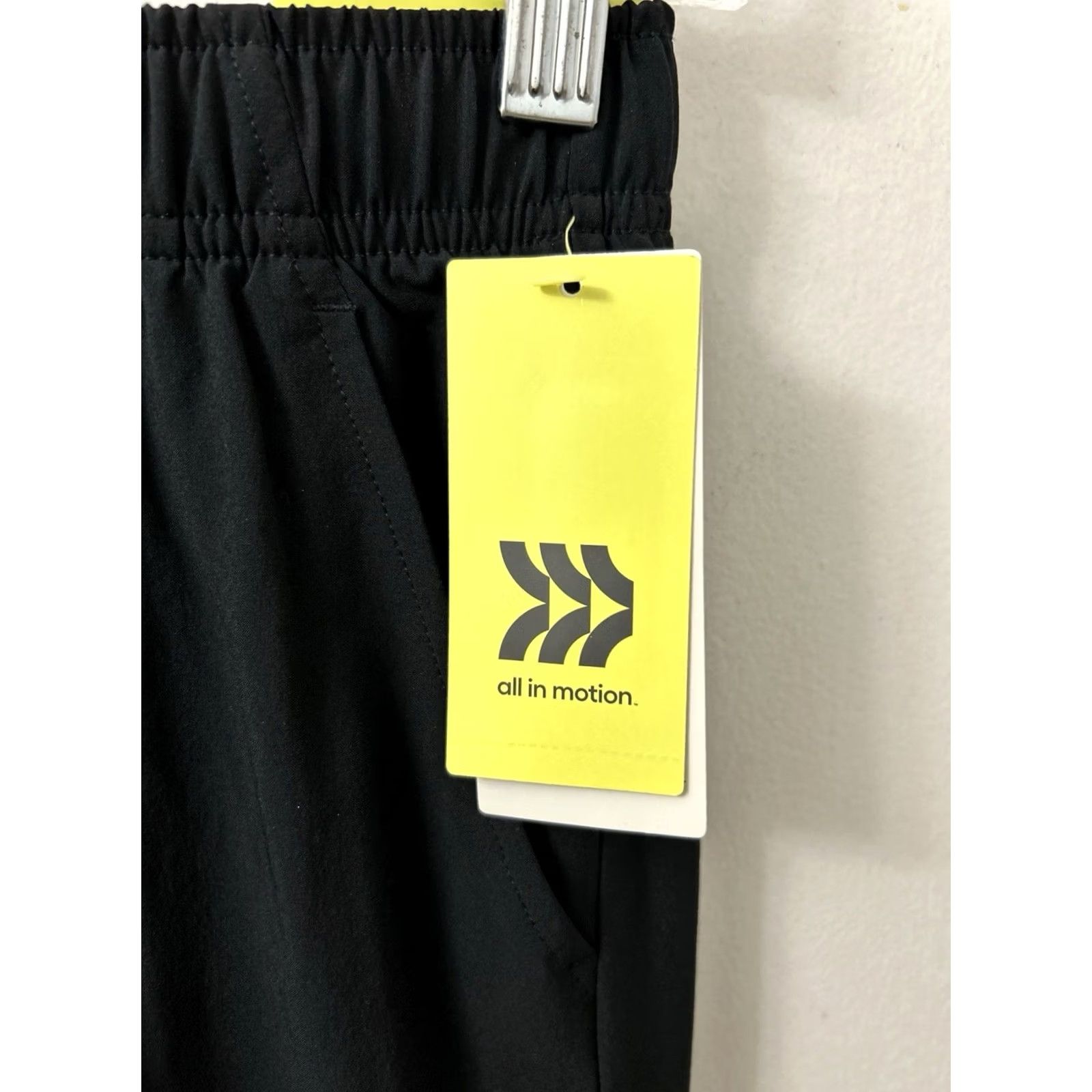 Vintage All In Motion Active Light Jogger Pants Womens Size 8 Black Wicking NWT Size 30" / US 8 / IT 44 - 5 Thumbnail