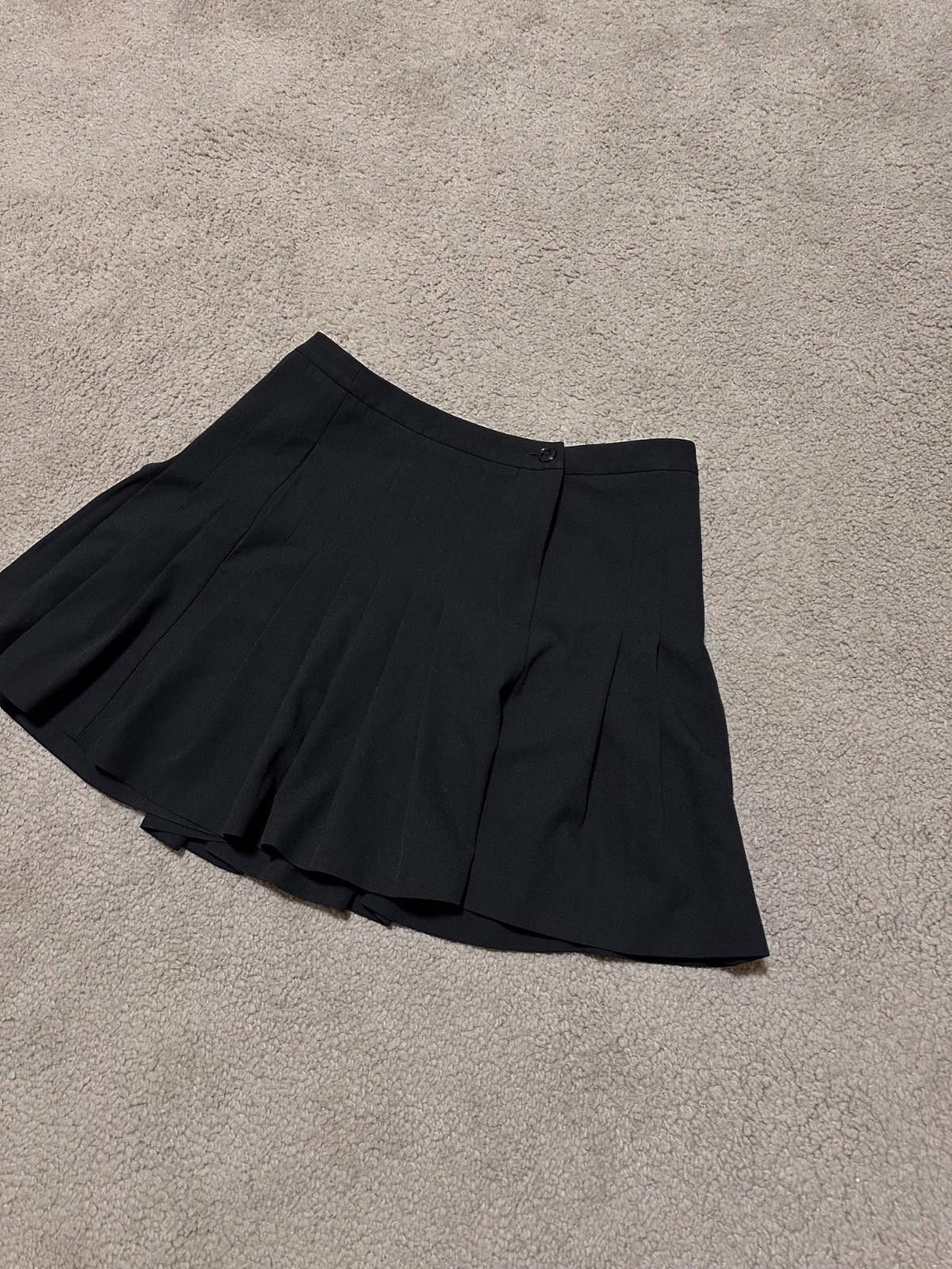 Moschino Moschino Boutique Black Skirt Sz IT 44 Size 30" / US 8 / IT 44 - 3 Thumbnail