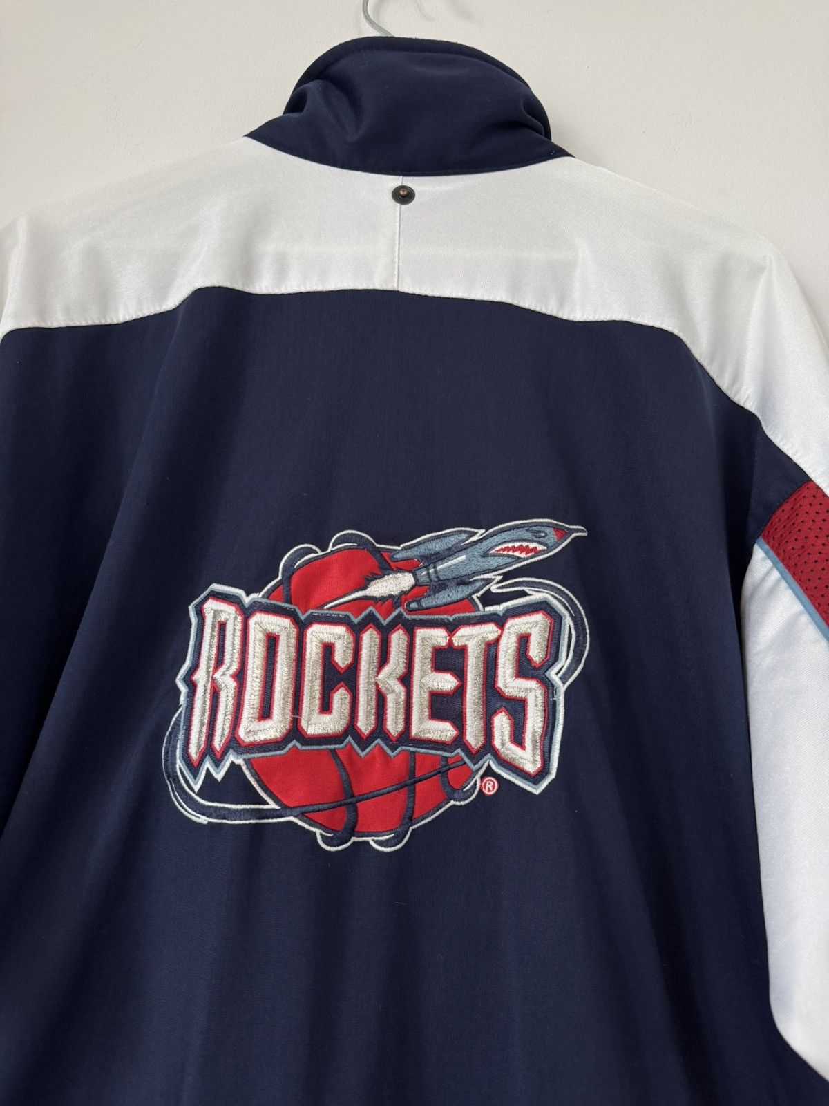 Champion Vintage Champion NBA Houston Rockets Track Jacket Size US L / EU 52-54 / 3 - 3 Thumbnail