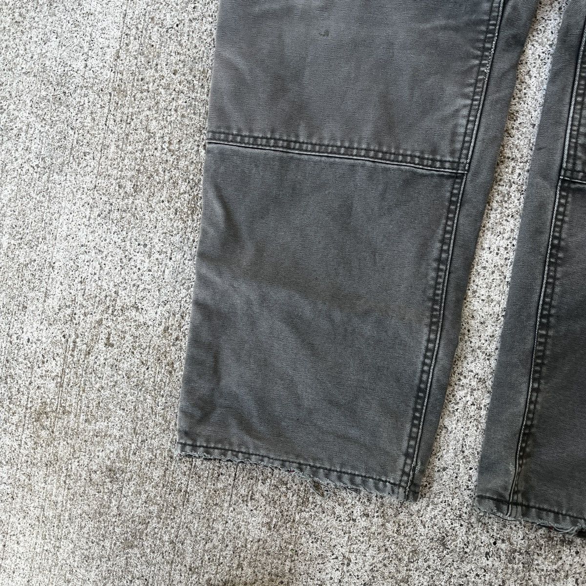 Vintage Vintage Thrashed Sun Fade Work Pants 36x30 90’s Size US 36 / EU 52 - 3 Thumbnail