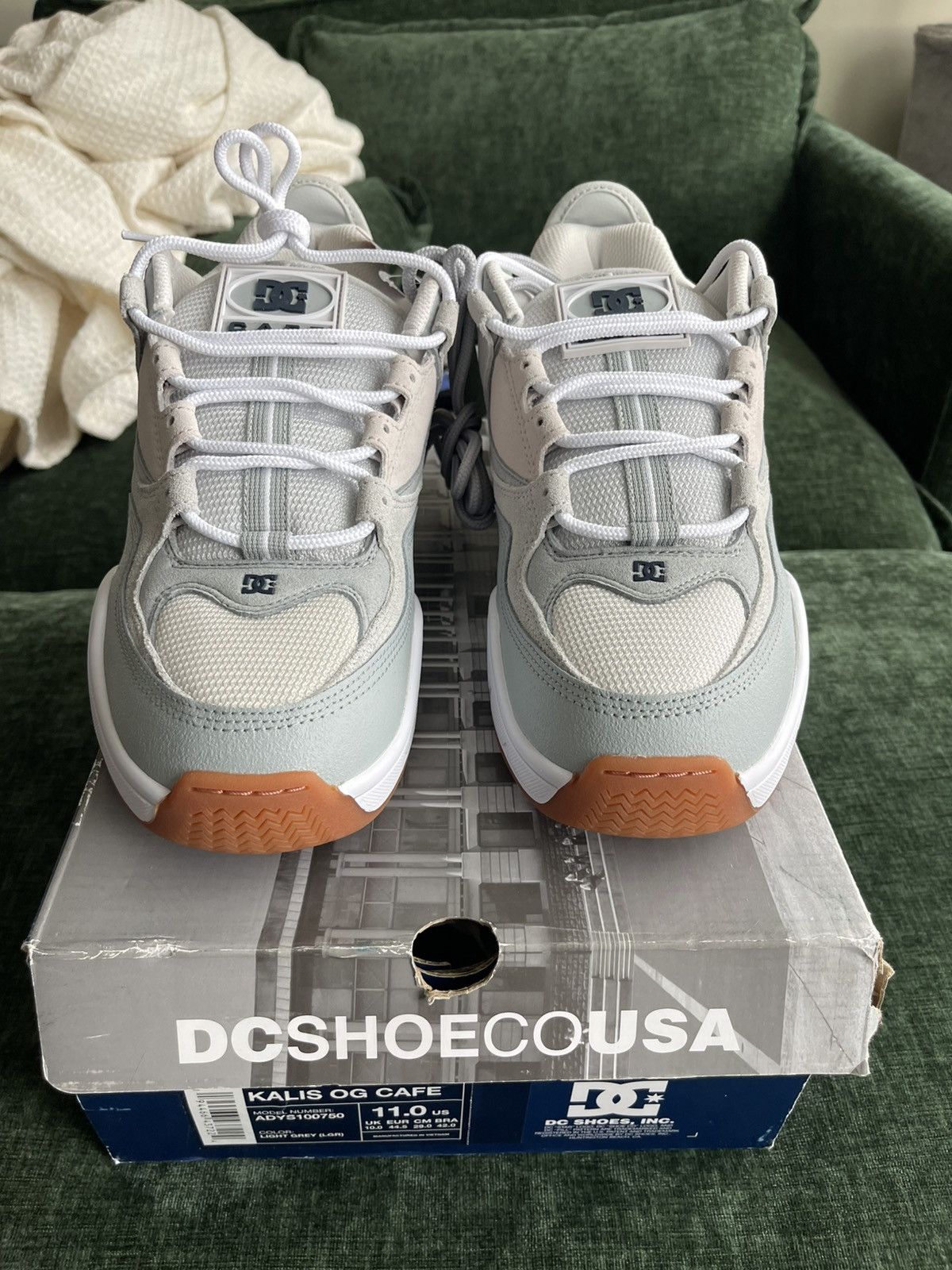 DC DC X CAFE KALIS OG Size US 11 / EU 44 - 1 Thumbnail