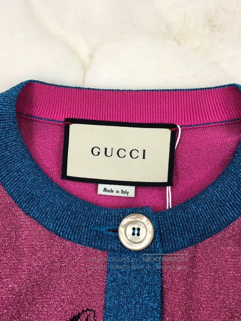 Gucci Gucci Cat knitted cardigan coat Size M / US 6-8 / IT 42-44 - 3 Thumbnail