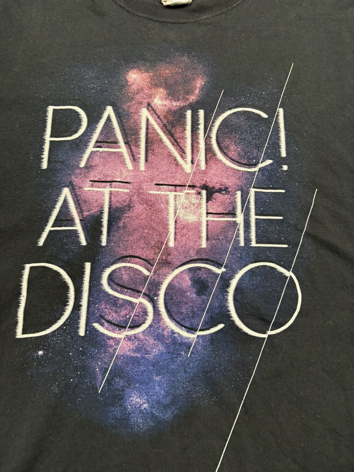 Band Tees Panic! At The Disco Galaxy Logo Band T Shirt Y2K Punk Tee XL Size US XL / EU 56 / 4 - 5 Thumbnail