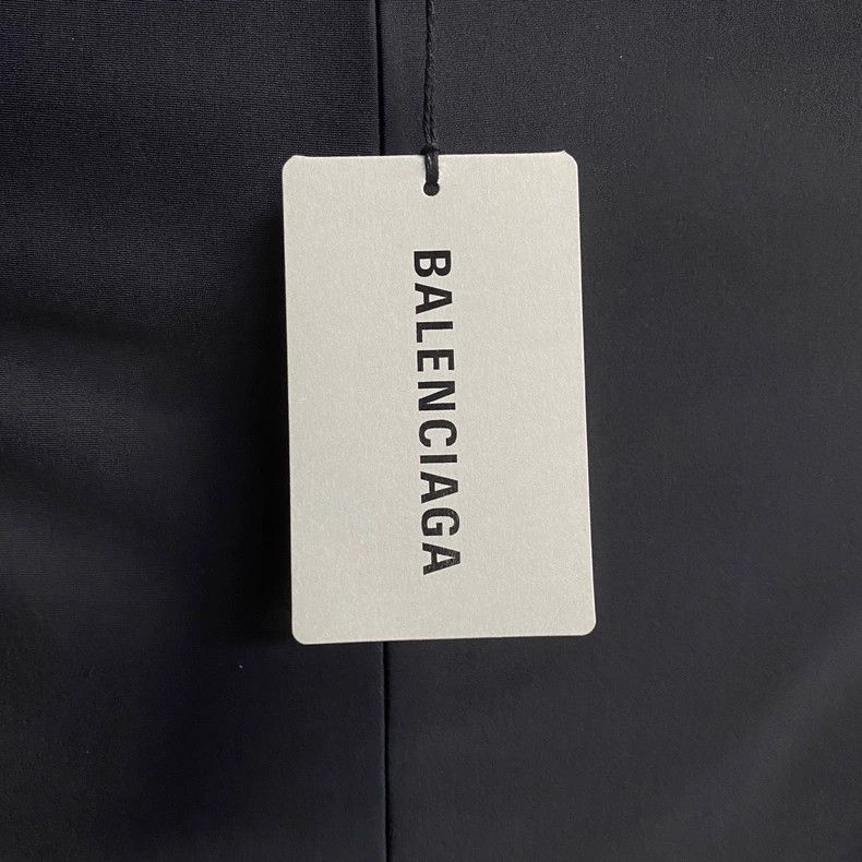 Balenciaga size 34 Black print logo dress