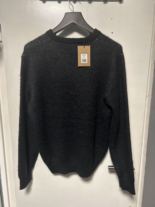 Stussy Stüssy Dice Mohair Sweater Black | Grailed