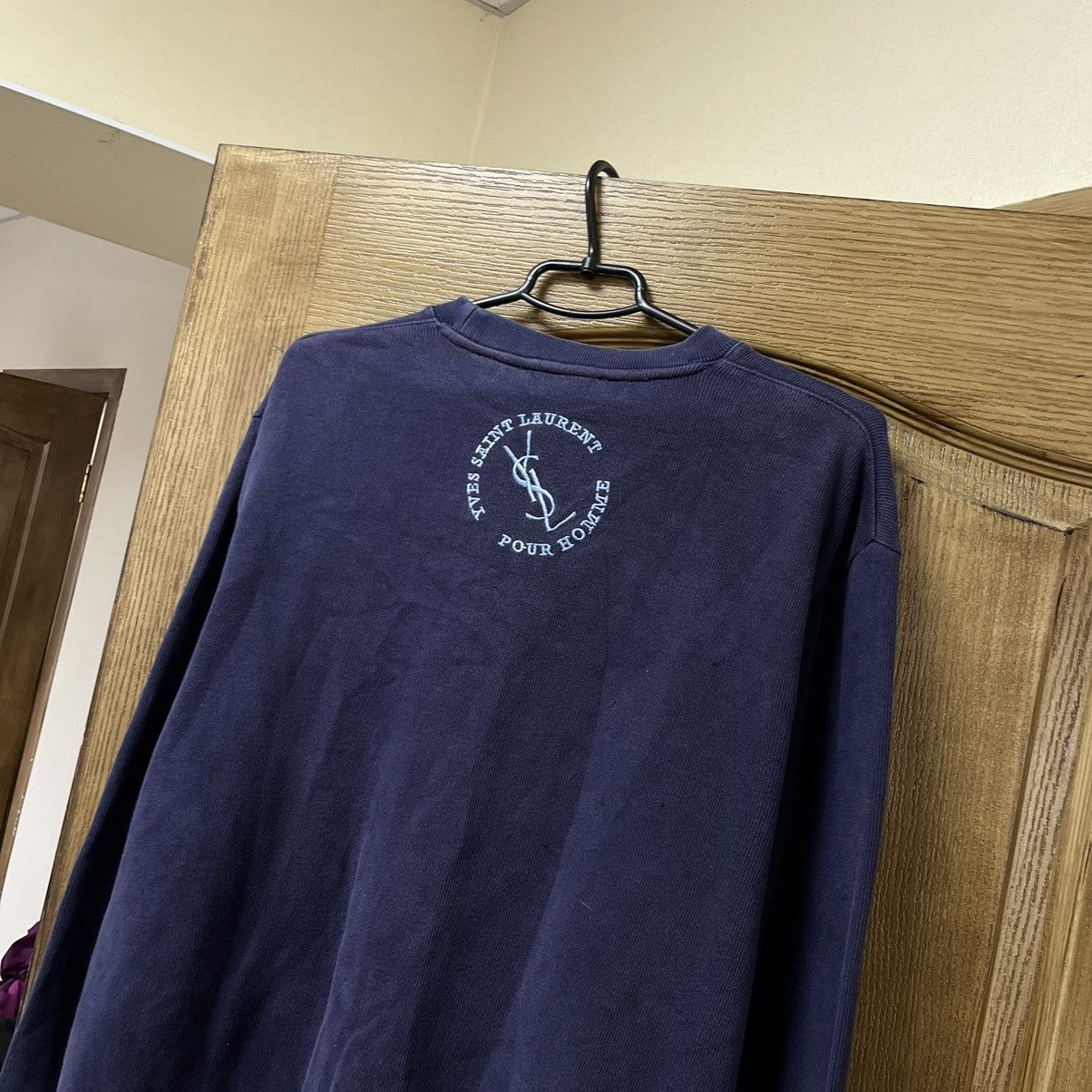 Yves Saint Laurent Vintage Yves Saint Laurent YSL Sweatshirt Size US L / EU 52-54 / 3 - 5 Thumbnail