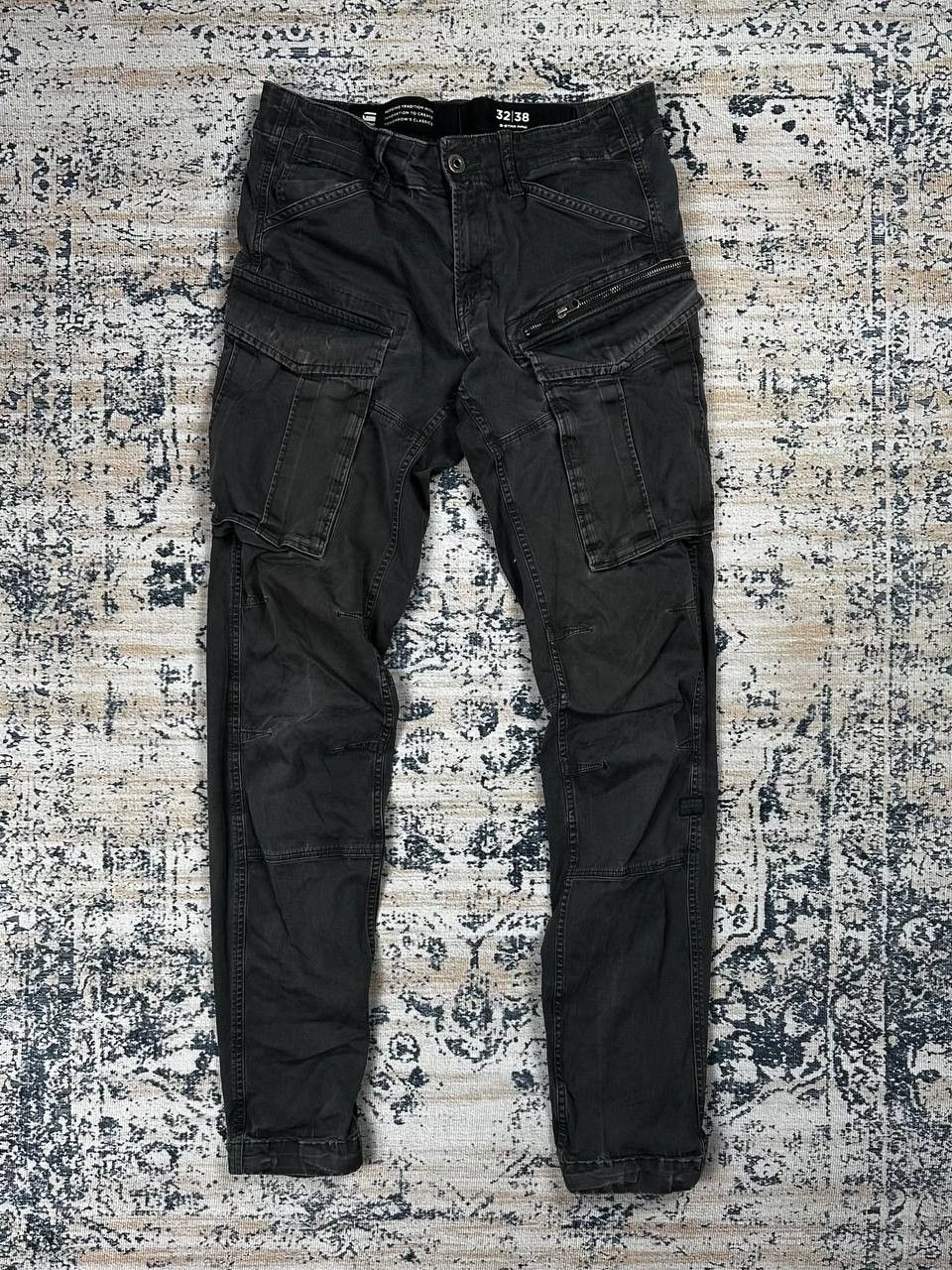 G-Star Vintage G Star Raw Arc Cargo Tapered Pants Faded Size US 32 / EU 48 - 1 Thumbnail