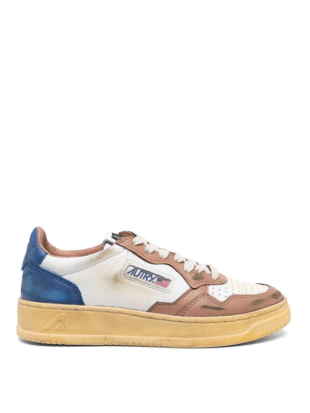 AUTRY o1y0725 Leather Low-Top Sneakers in Multicolor Size US 6 / IT 36 - 1 Thumbnail