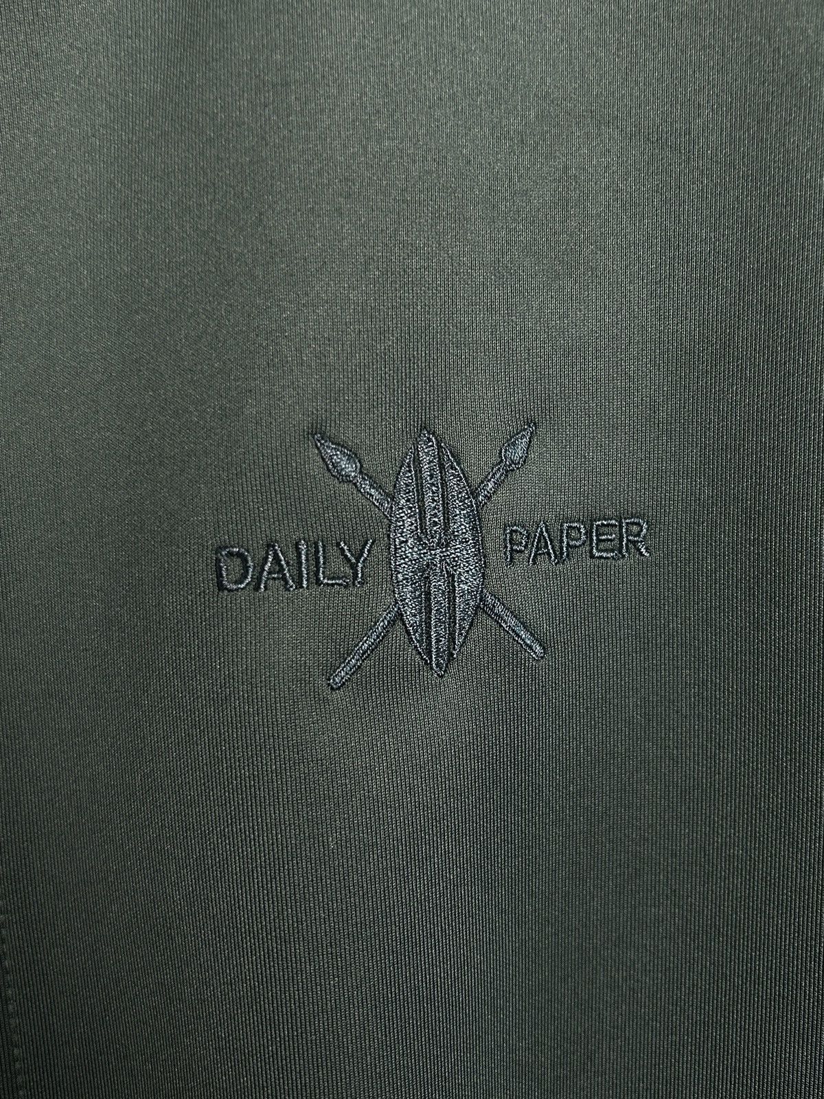 Daily Paper Daily Paper Lampas Zippered Tracksuit Jacket In Green Size US S / EU 44-46 / 1 - 3 Thumbnail