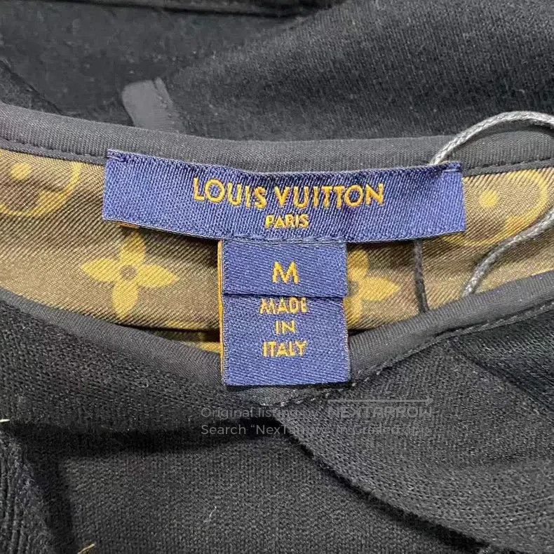 Louis Vuitton Louis Vuitton Old-fashioned monogram logo neckline old flo Size US M / EU 48-50 / 2 - 5 Thumbnail