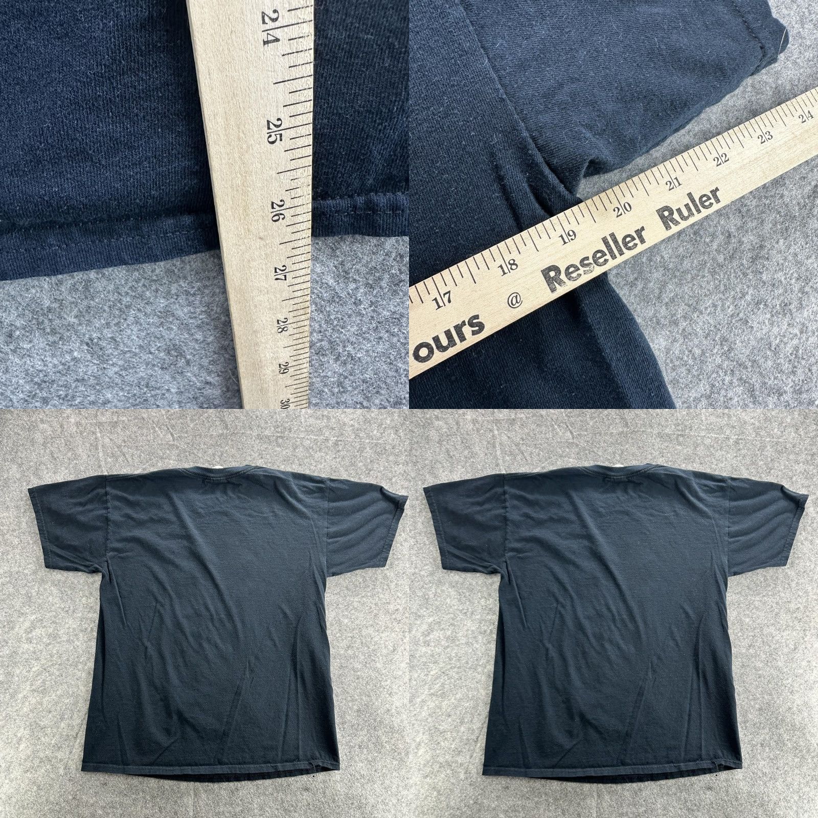 Gildan VINTAGE Gildan T-Shirt Men Medium Black Skeleton Graphic Punk Music 90s Retro Size US M / EU 48-50 / 2 - 8 Thumbnail