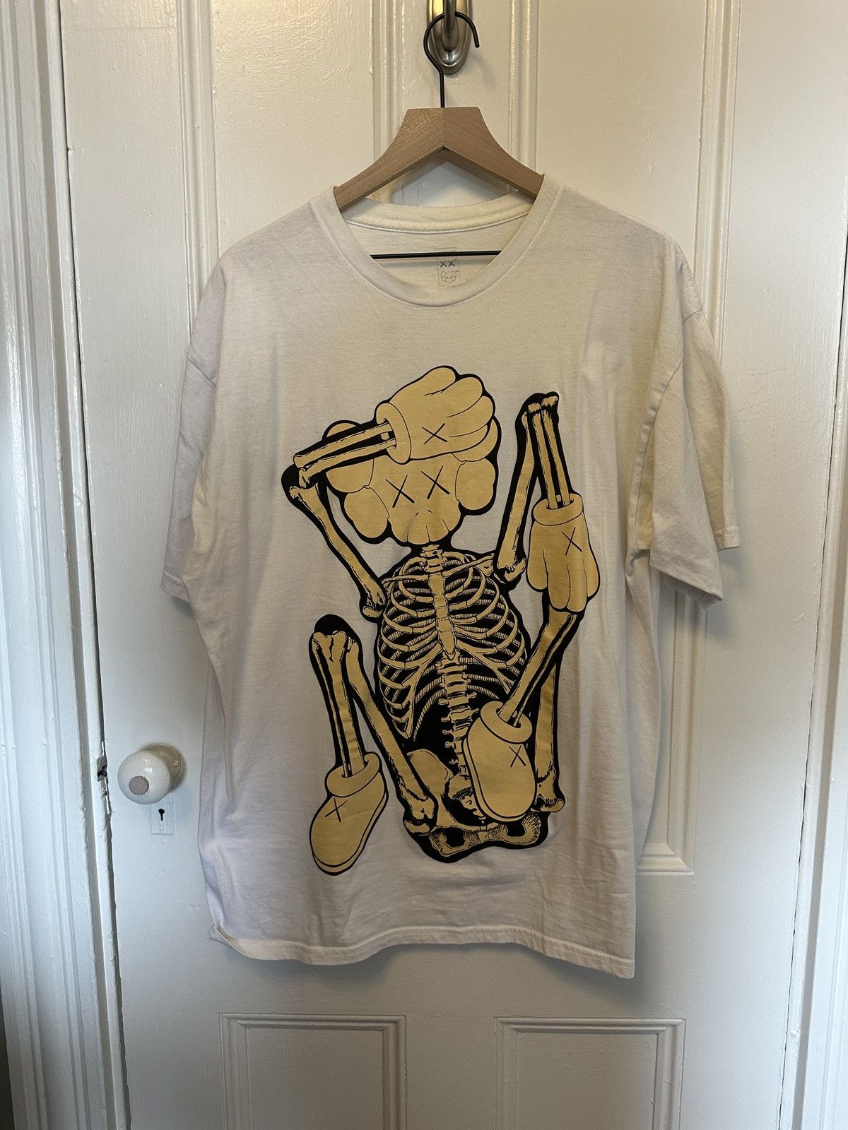Kaws Kaws Skeleton New Fiction 2021 Bone Shirt Size US XL / EU 56 / 4 - 1 Thumbnail