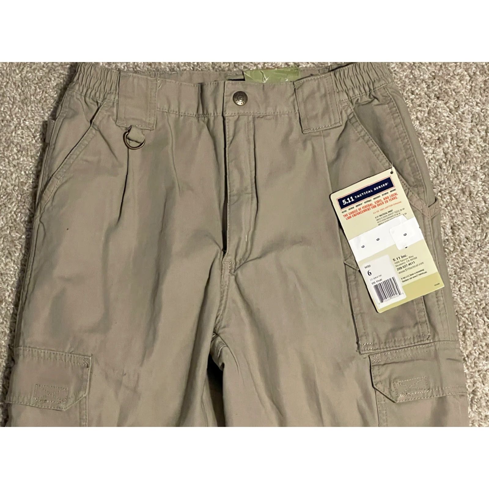 Vintage NEW 511 Tactical Women's Cargo Pants Size 6 Beige Regular Fit Zipper Closure Casual Size 28" / US 6 / IT 42 - 2 Thumbnail