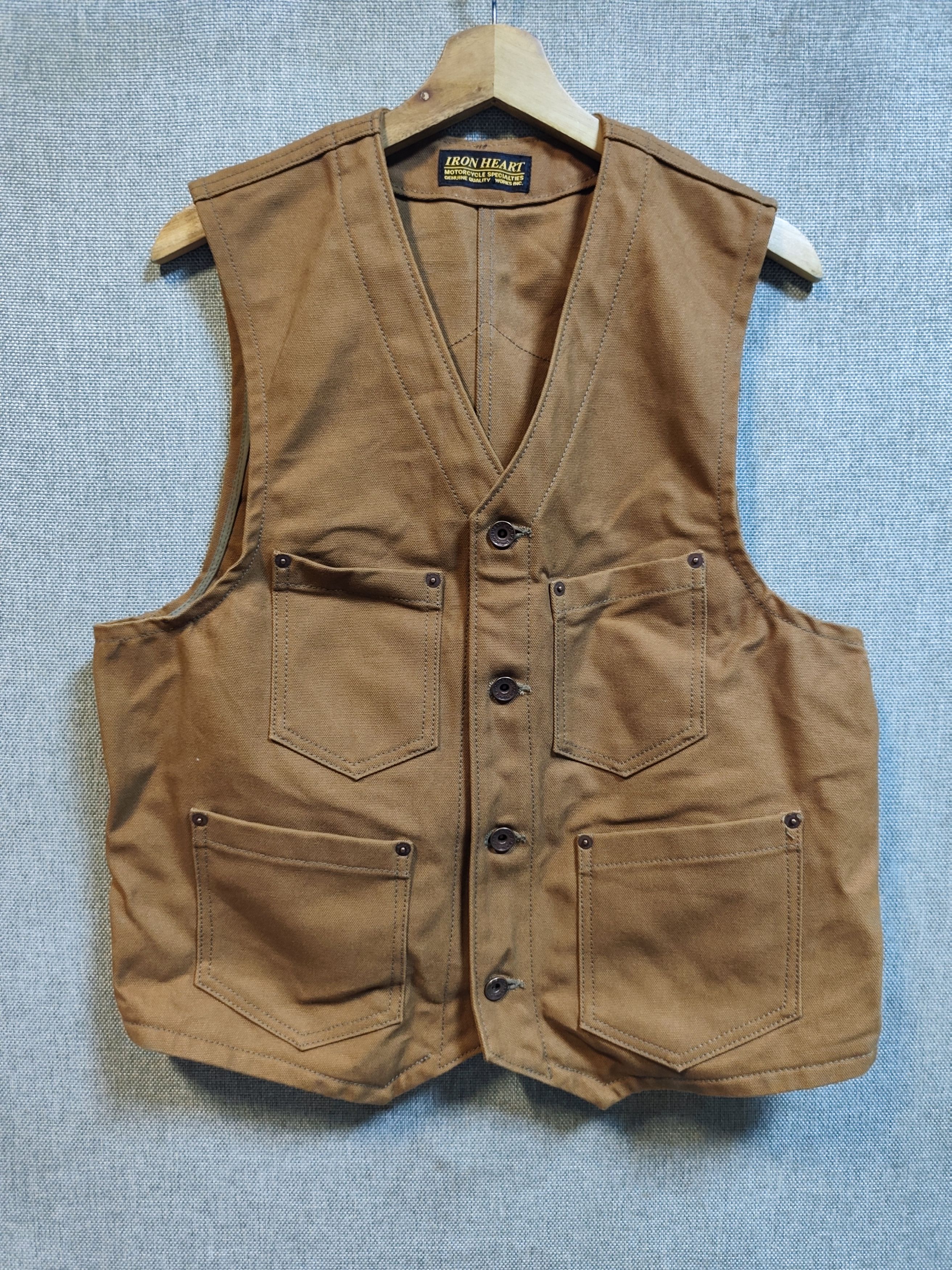 Iron Heart Iron Heart - IHV-03 Duck Vest Size US M / EU 48-50 / 2 - 2 Thumbnail