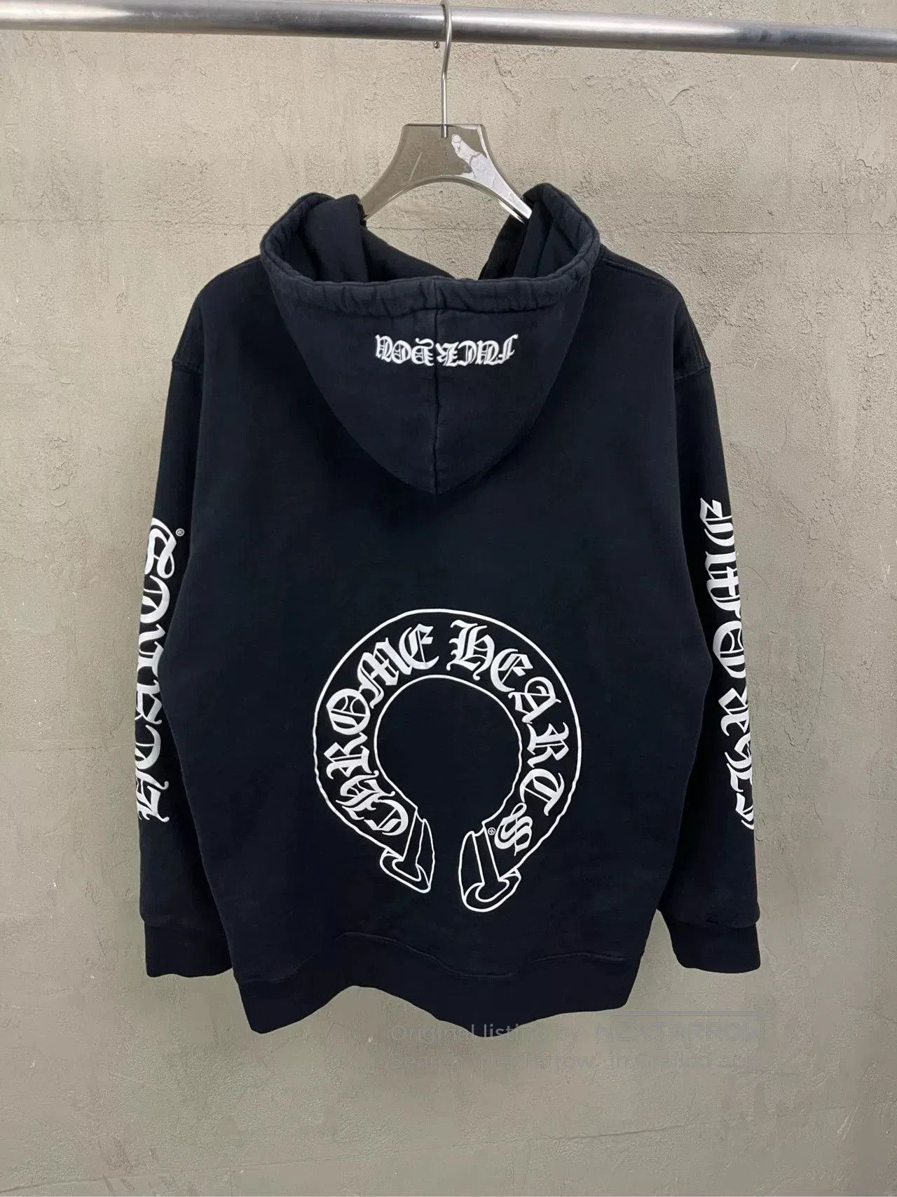 Chrome Hearts Chrome Hearts Black Zip Hoodie Sweatshirt. Size US XXL / EU 58 / 5 - 3 Thumbnail