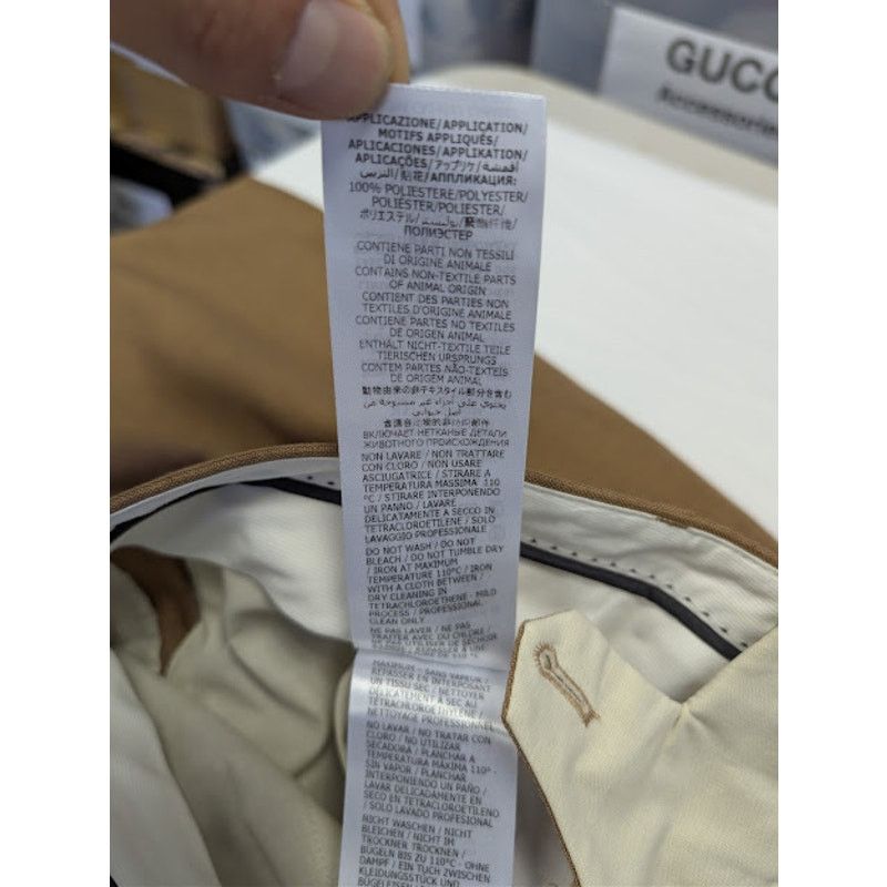 Gucci o1rshd1 Tailored Crepe Trousers Pant in Brown / Camel Size US 32 / EU 48 - 20 Thumbnail