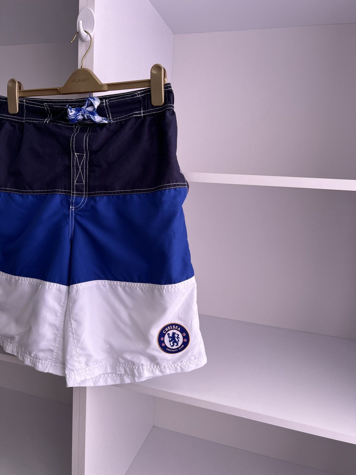 Chelsea Soccer × Vintage Vintage Chelsea Rare Shorts Size US 33 - 6 Thumbnail