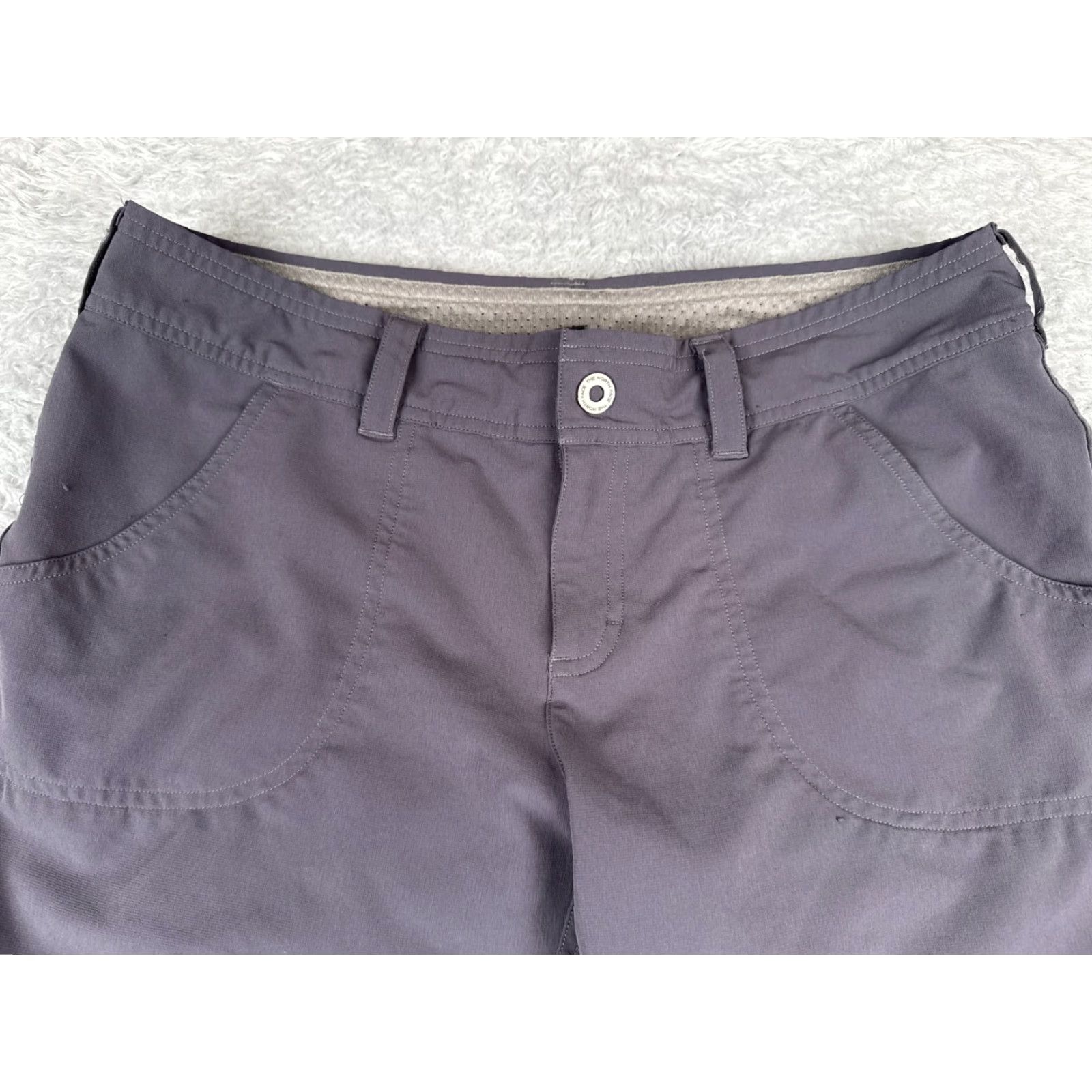 The North Face The North Face Pants Womens 10 Gray Capri Crop Polyester Blend Hike Camp 32x20 Size 32" / US 10 / IT 46 - 4 Thumbnail