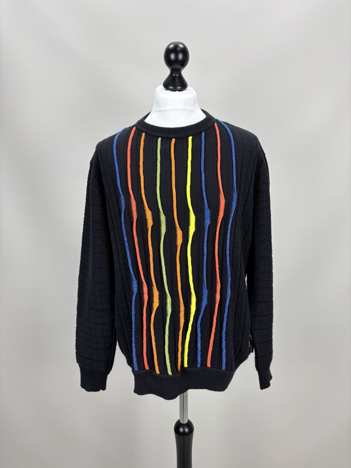 Carlo Colucci Mens sweater Carlo Colucci Size XL Color Multicolor Size US XL / EU 56 / 4 - 1 Thumbnail