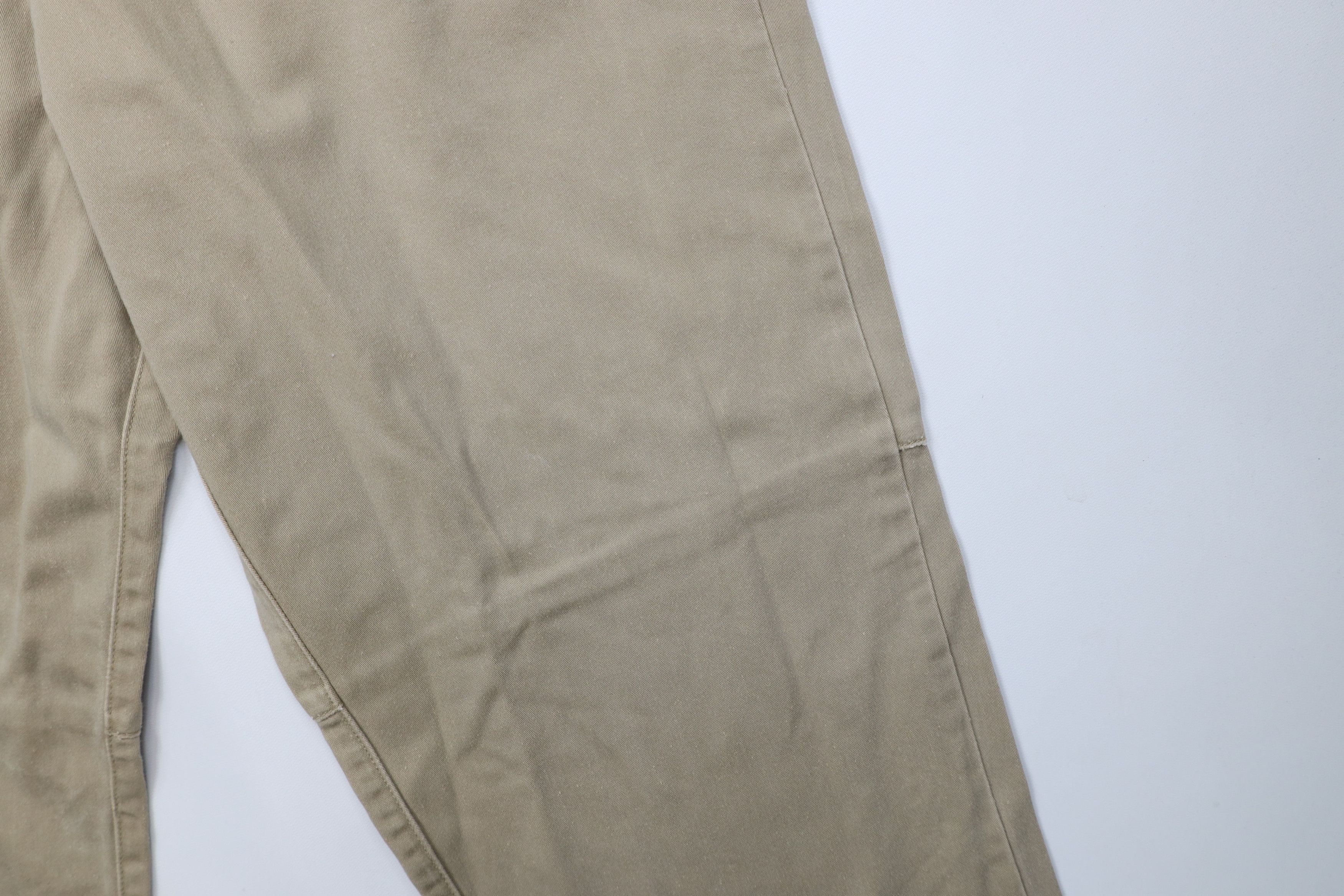 Guess Vintage 90s Guess Spell Baggy Wide Leg Dungaree Pants Khaki Size US 34 / EU 50 - 5 Thumbnail