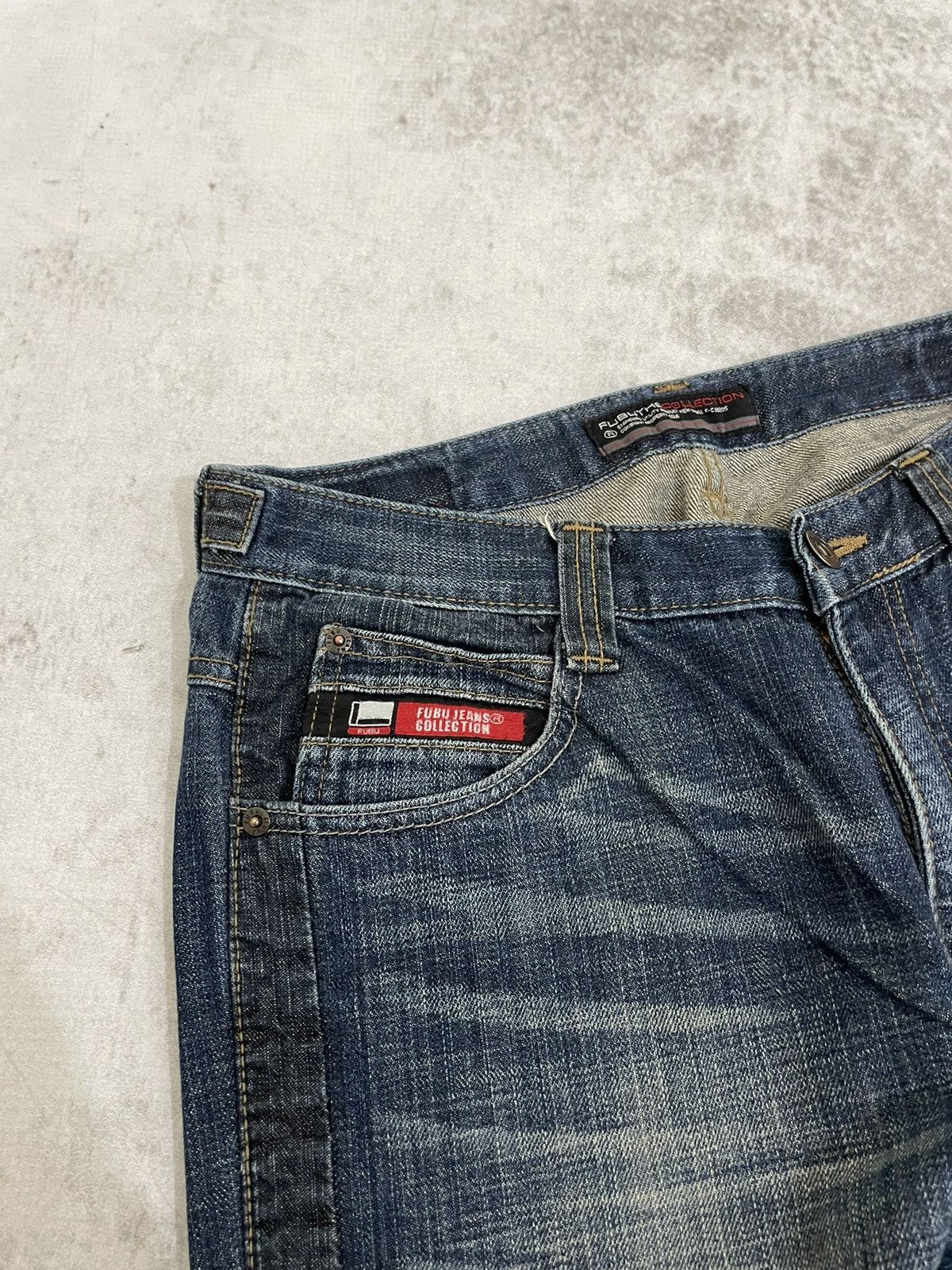 Hysteric Glamour × If Six Was Nine × Le Grande Bleu (L.G.B.) 2000s Fubu poem jnco denim y2k style Size US 30 / EU 46 - 3 Thumbnail