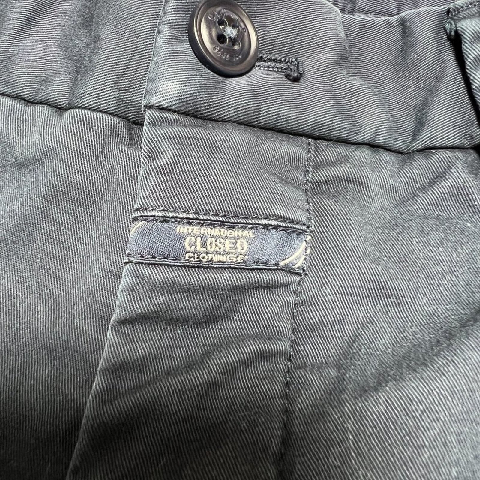 CLOSED Closed Clifton Slim Chino Dark Navy Blue Size 31x28 Size US 31 - 6 Thumbnail