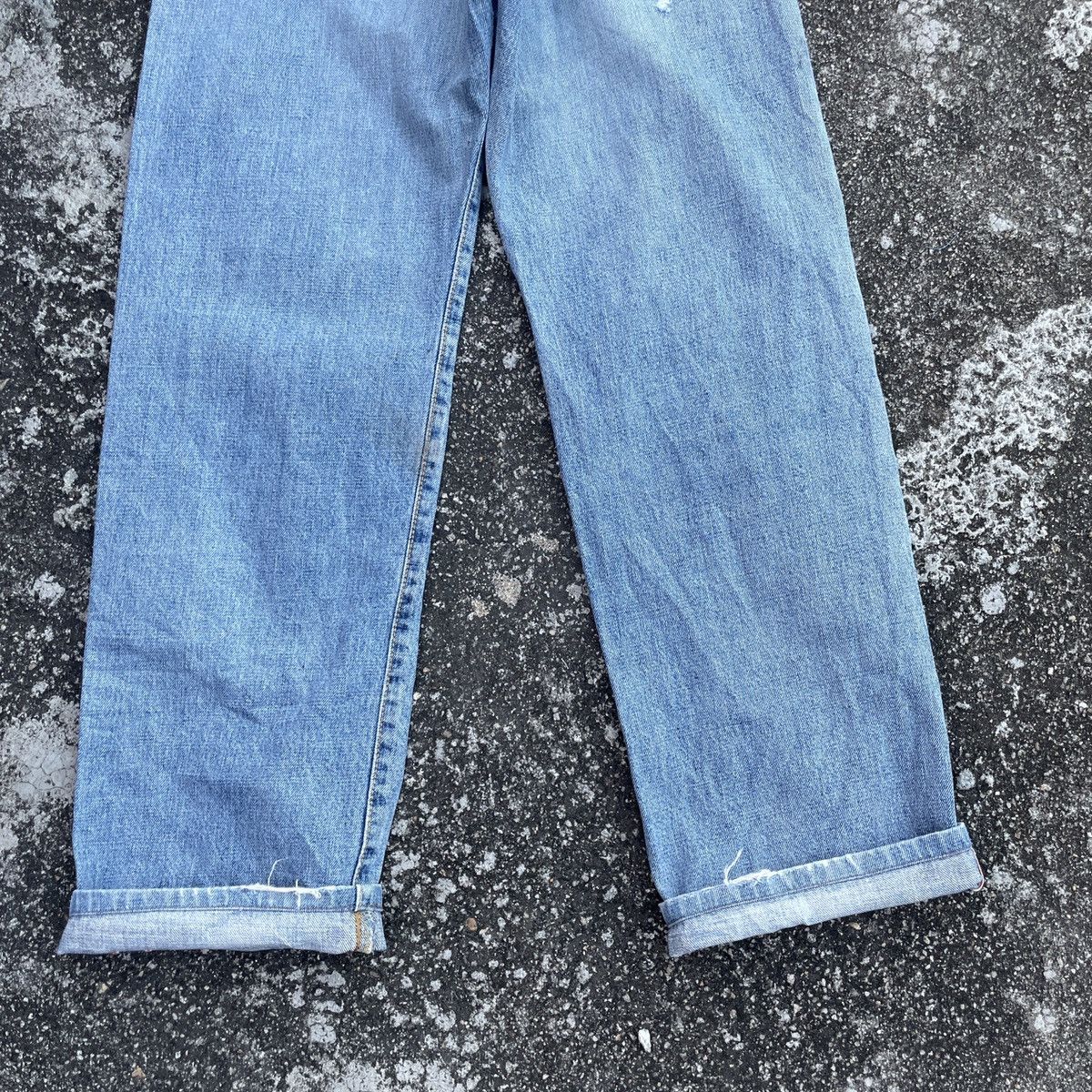 Edwin Vintage Edwin Distressed Slevedge Redline Denim Jeans Size US 28 / EU 44 - 10 Thumbnail