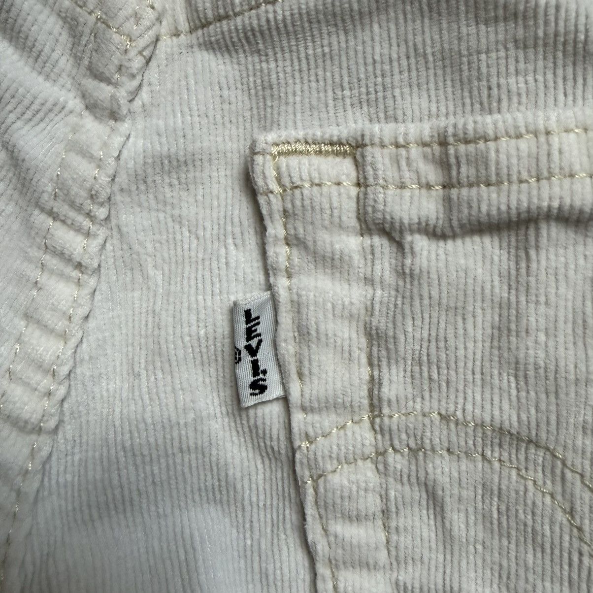 Levi's Vintage Clothing Vintage Y2K Levi’s Ribcage Bell Capital ‘E’ Corduroy Pants Size 26" / US 2 / IT 38 - 6 Thumbnail