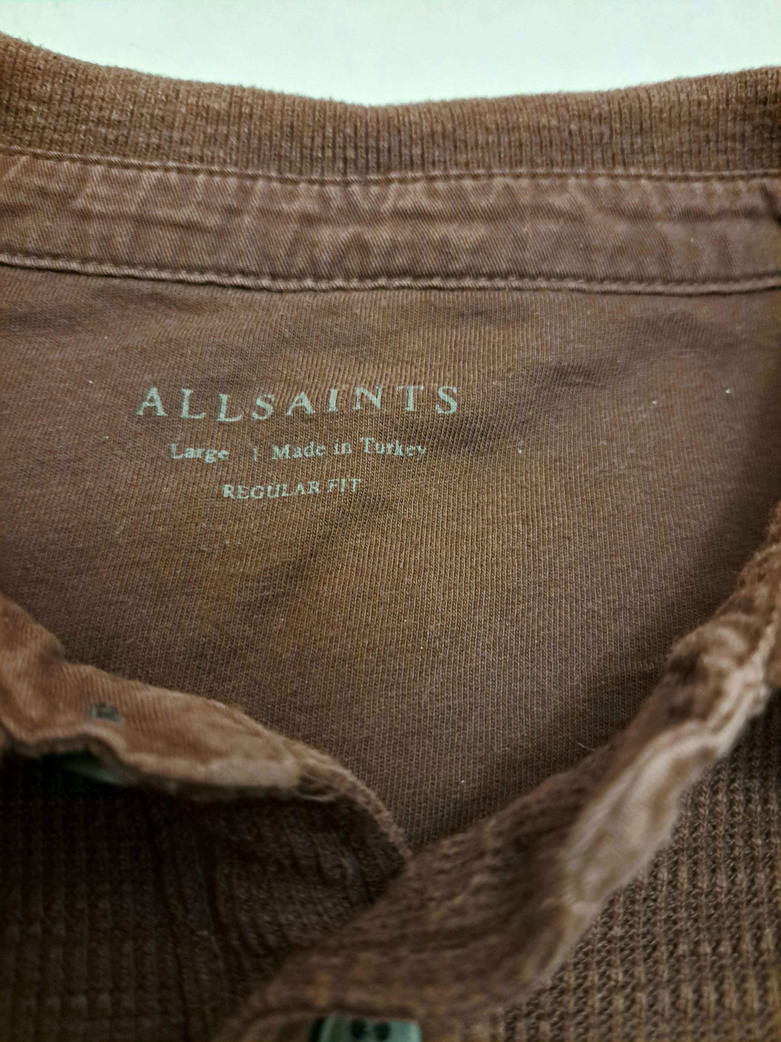 Allsaints AllSaints long sleeve polo blouse L All Saints Size US L / EU 52-54 / 3 - 4 Thumbnail