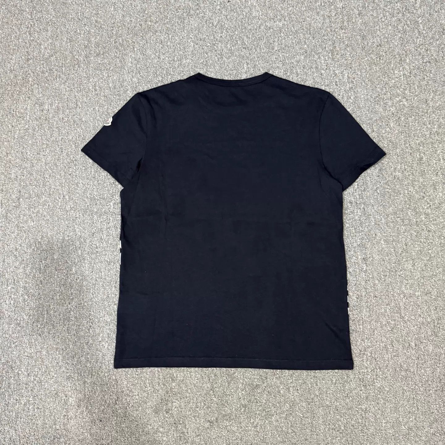 Moncler Moncler Black Red Logo Short Sleeve Tee L Size US L / EU 52-54 / 3 - 2 Thumbnail