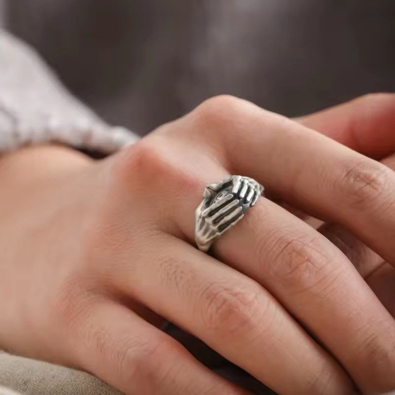 Other Creative Vintage Hand Eye Rings Size ONE SIZE - 4 Thumbnail