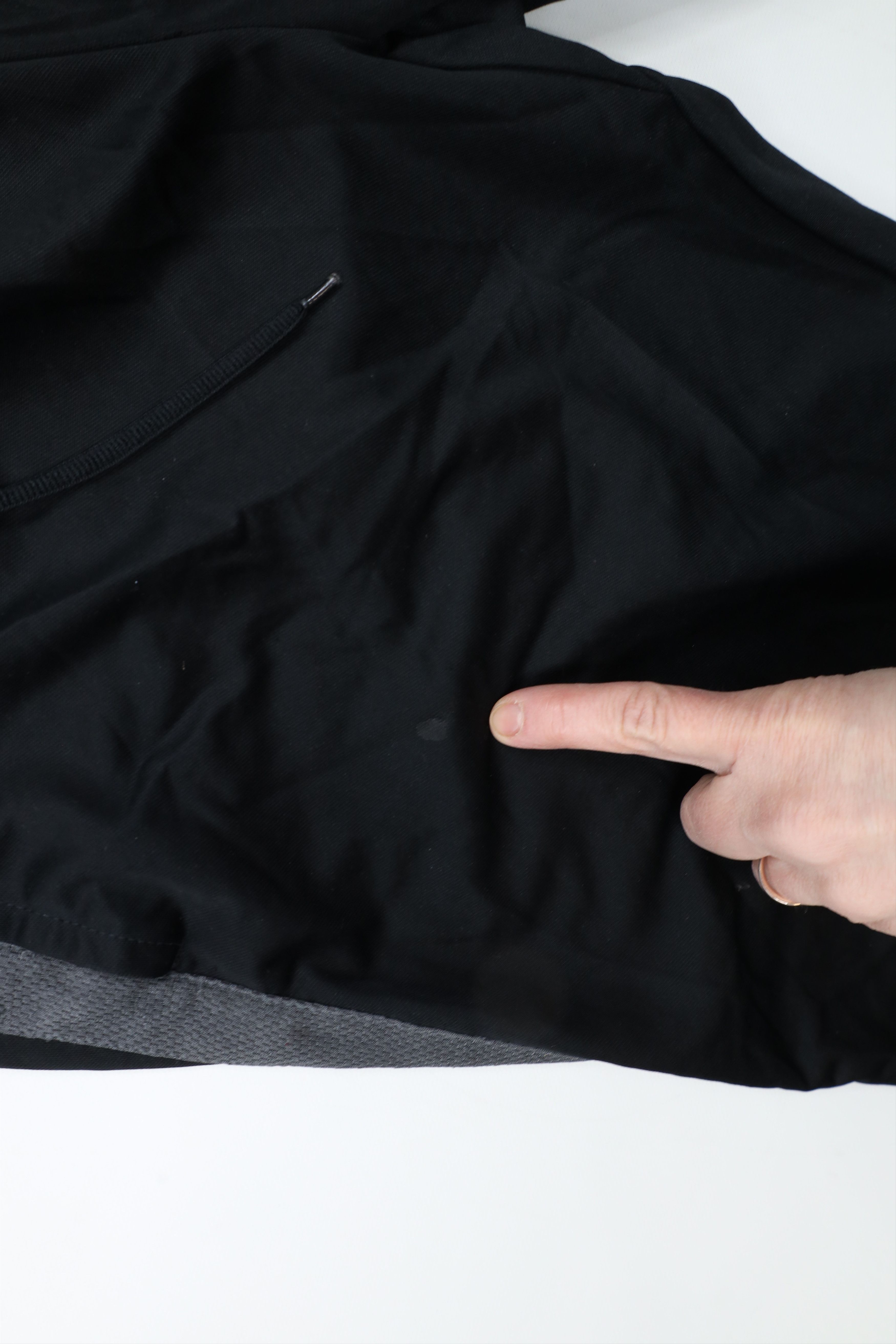Nike × Vintage Vintage Y2K Nike Scott Mini Swoosh Wide Leg Pants Black Size US 34 / EU 50 - 8 Thumbnail