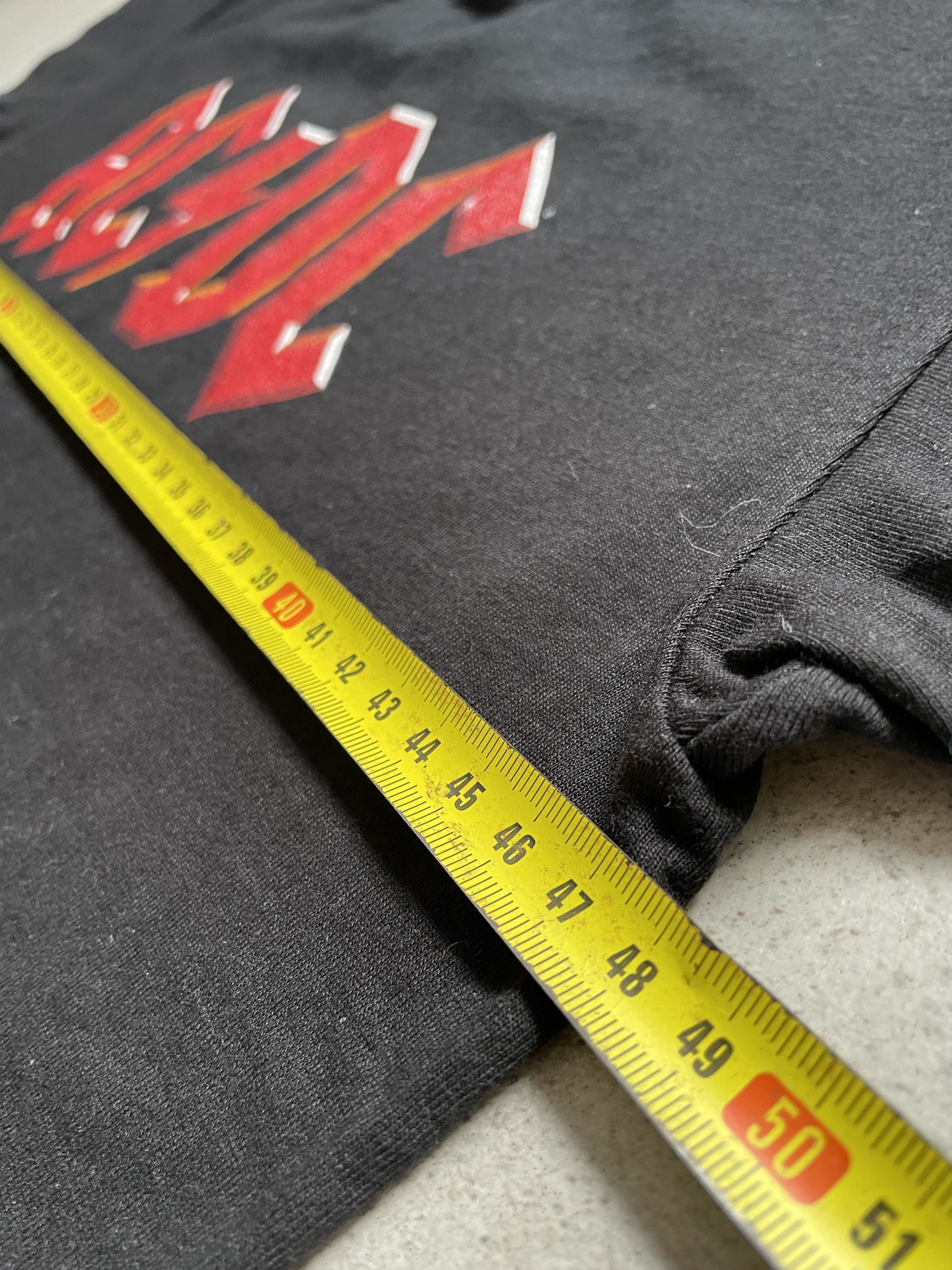 AC/DC Y2K 2003 BLACK ACDC METAL ROCK LOGO TEE Size US S / EU 44-46 / 1 - 5 Thumbnail